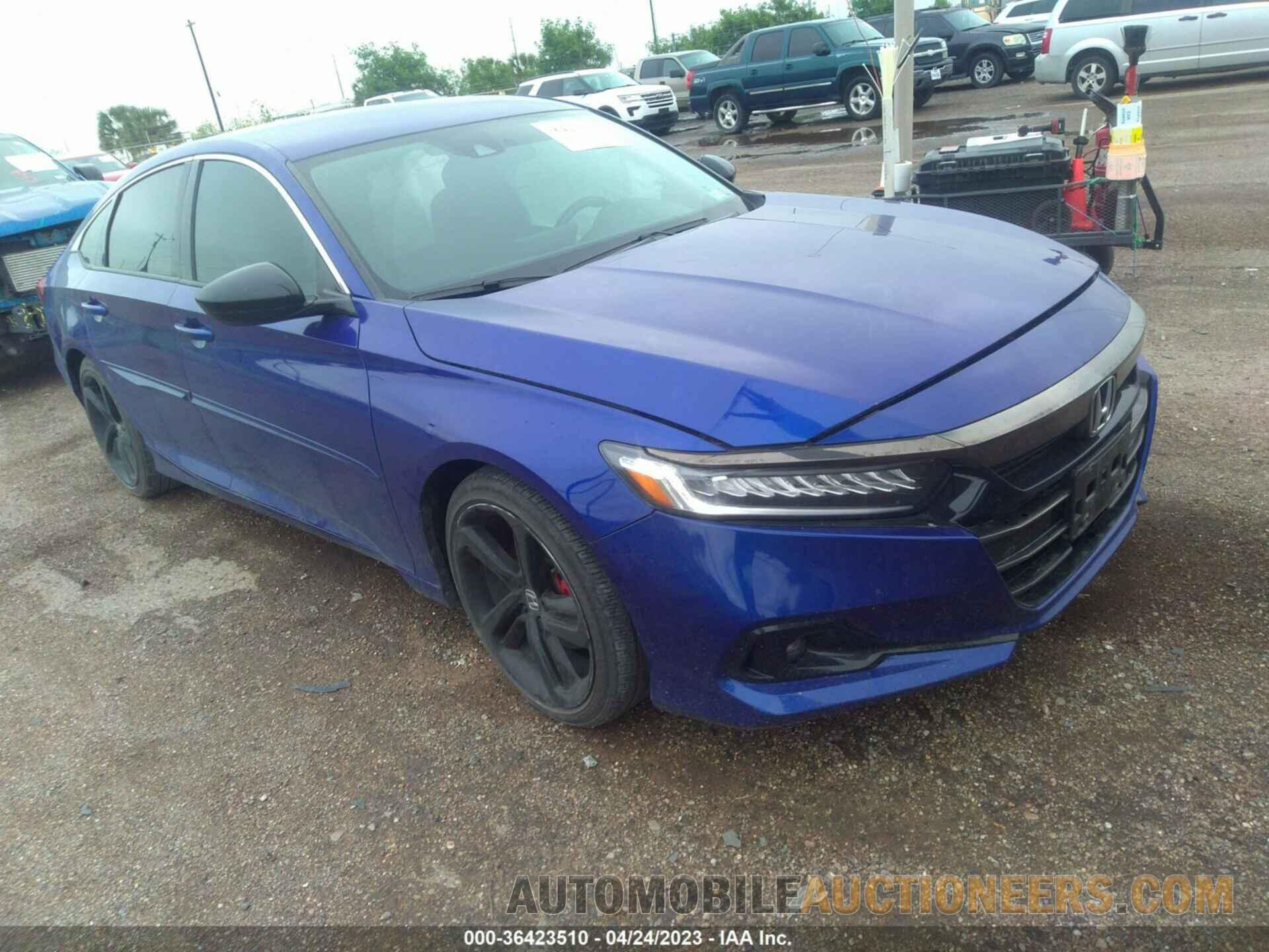 1HGCV1F49MA068121 HONDA ACCORD SEDAN 2021