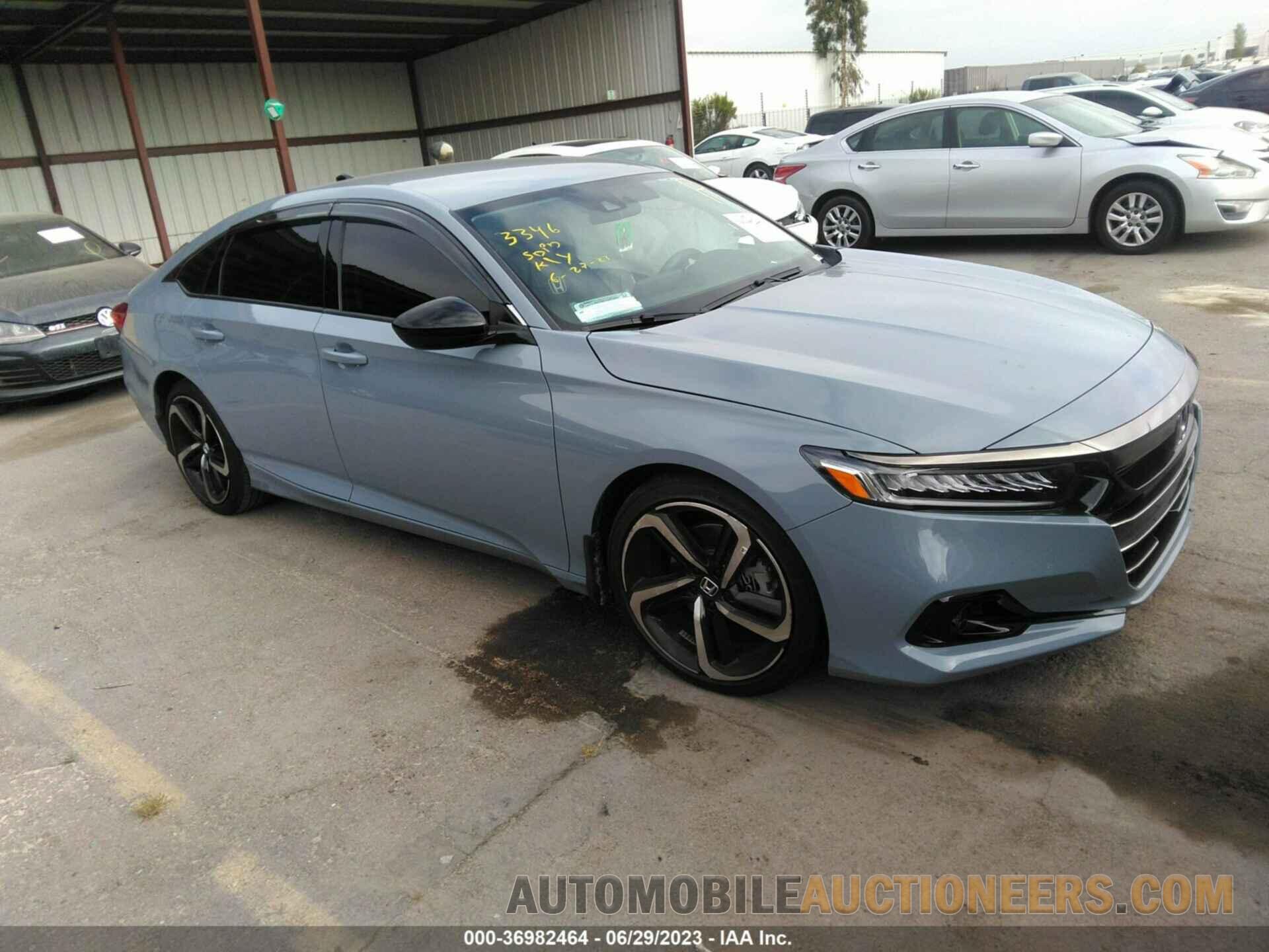 1HGCV1F49NA074292 HONDA ACCORD SEDAN 2022