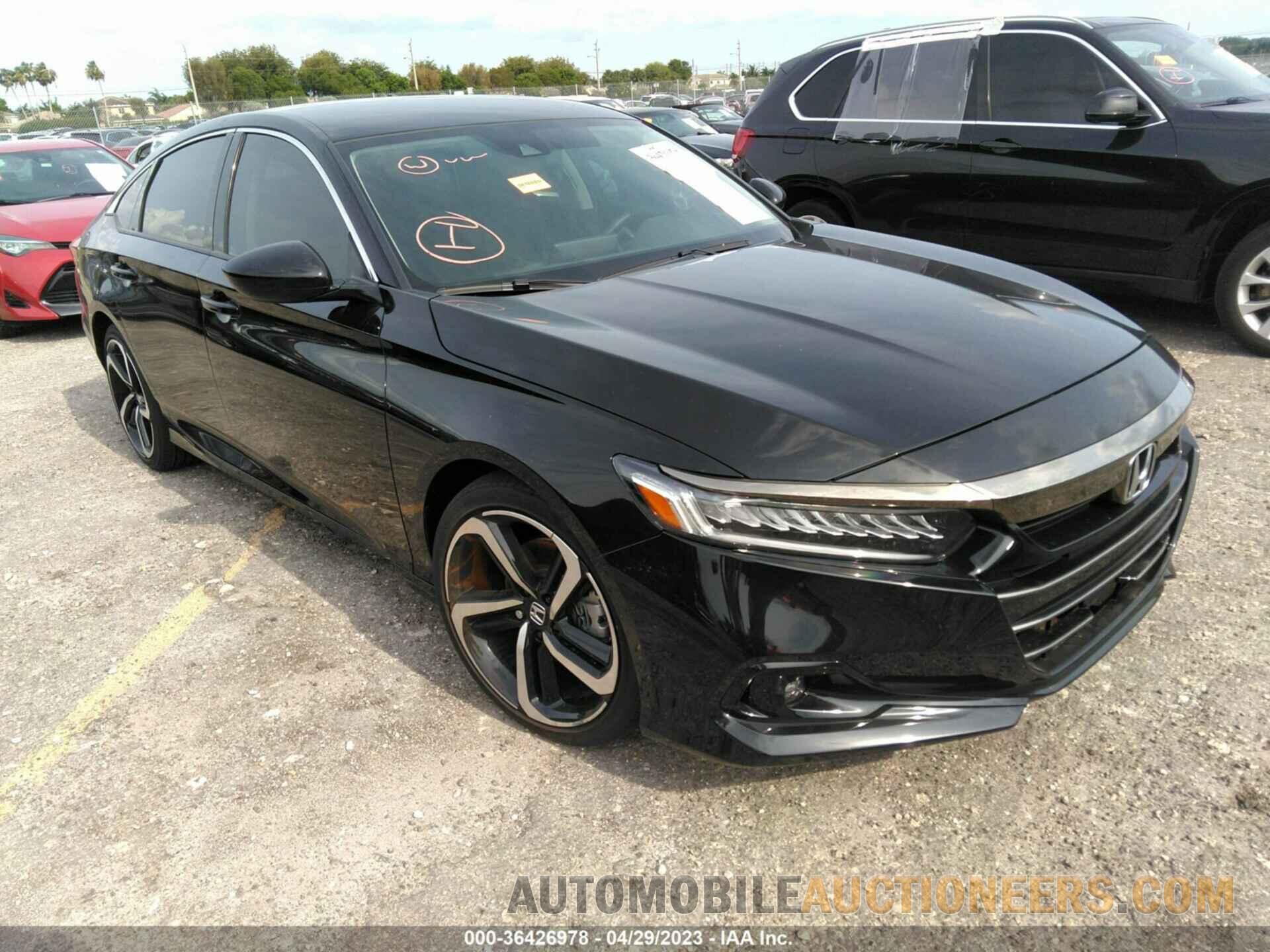 1HGCV1F49NA092033 HONDA ACCORD SEDAN 2022