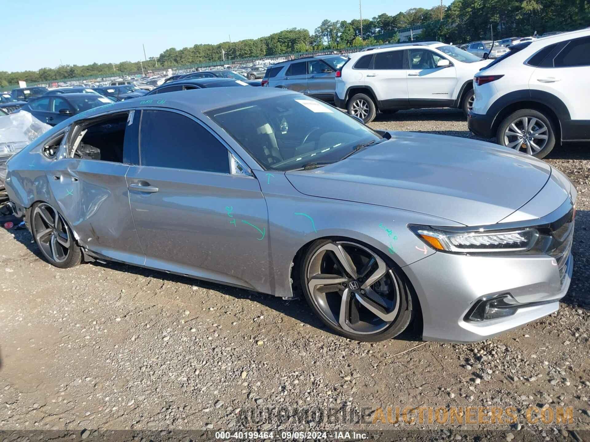 1HGCV1F4XMA007540 HONDA ACCORD 2021