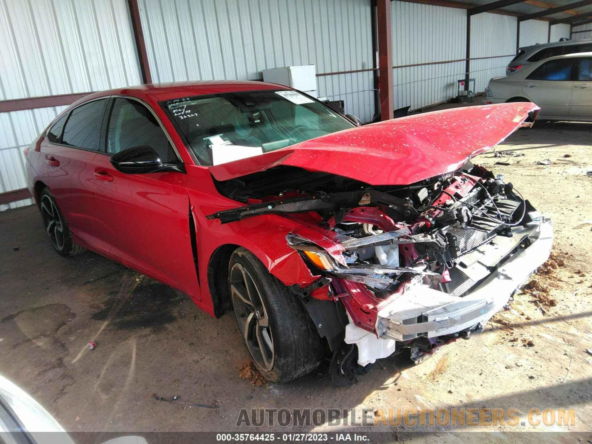 1HGCV1F4XMA058147 HONDA ACCORD SEDAN 2021