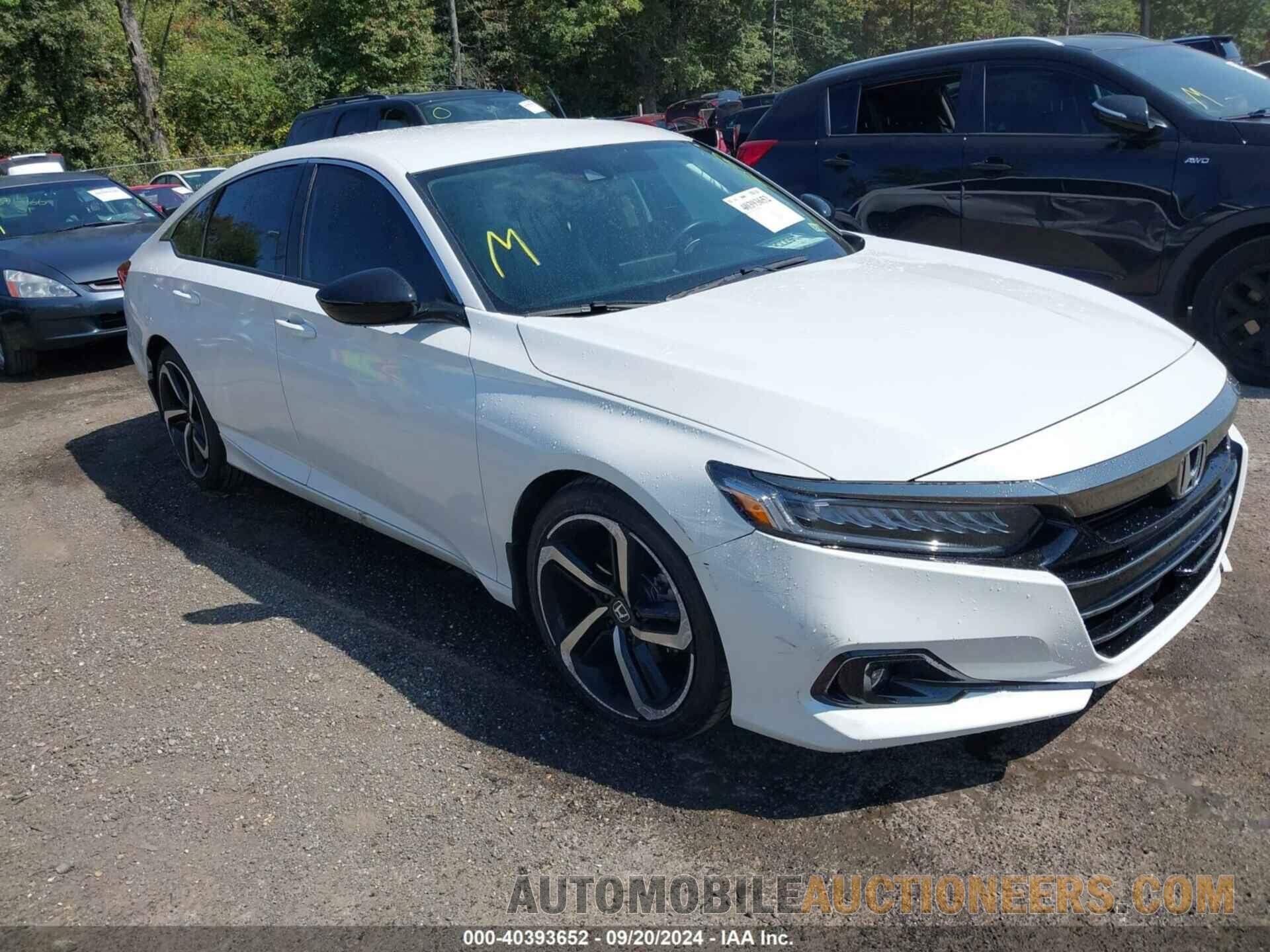 1HGCV1F4XNA072843 HONDA ACCORD 2022