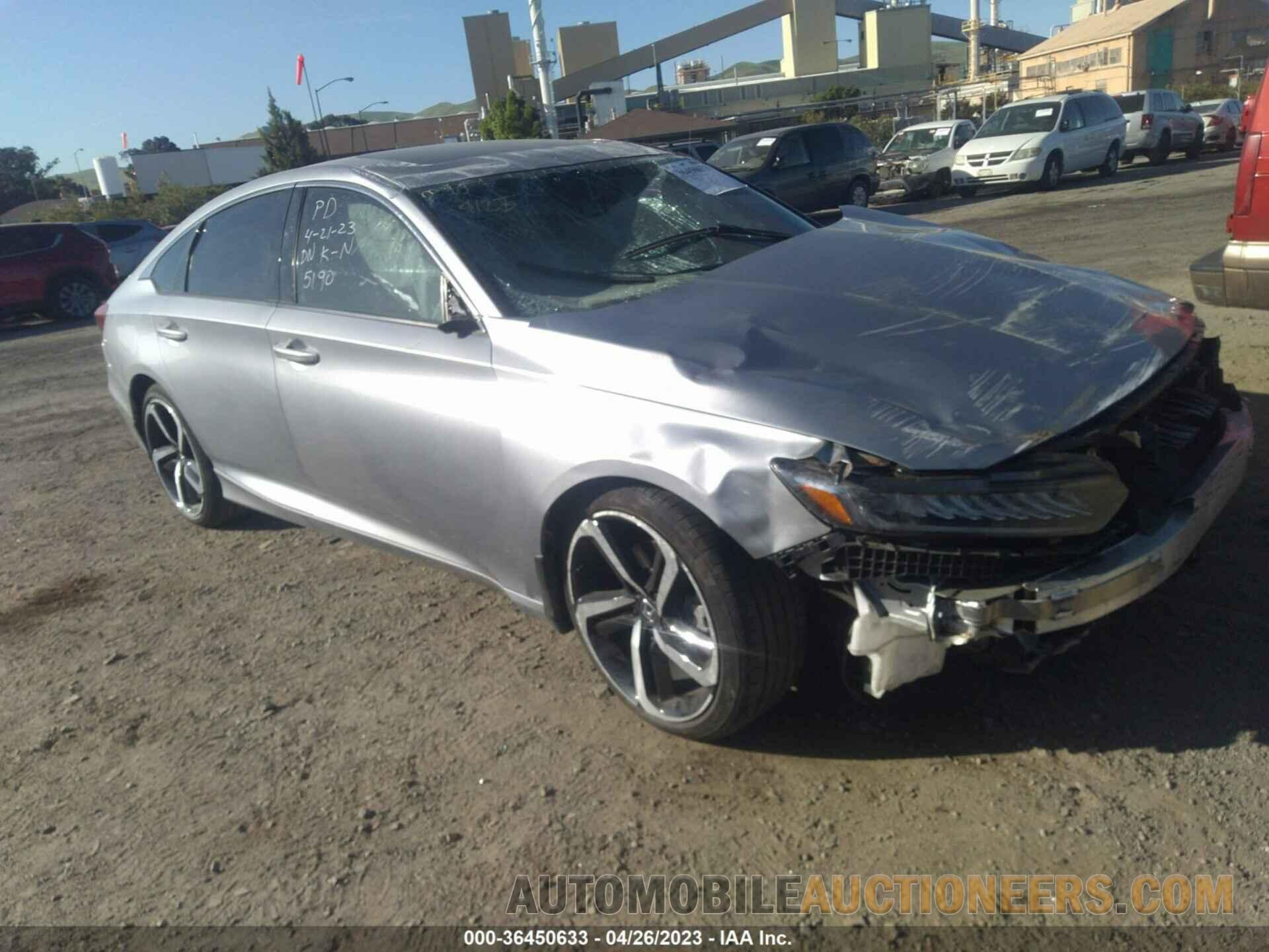 1HGCV2F31NA005190 HONDA ACCORD SEDAN 2022