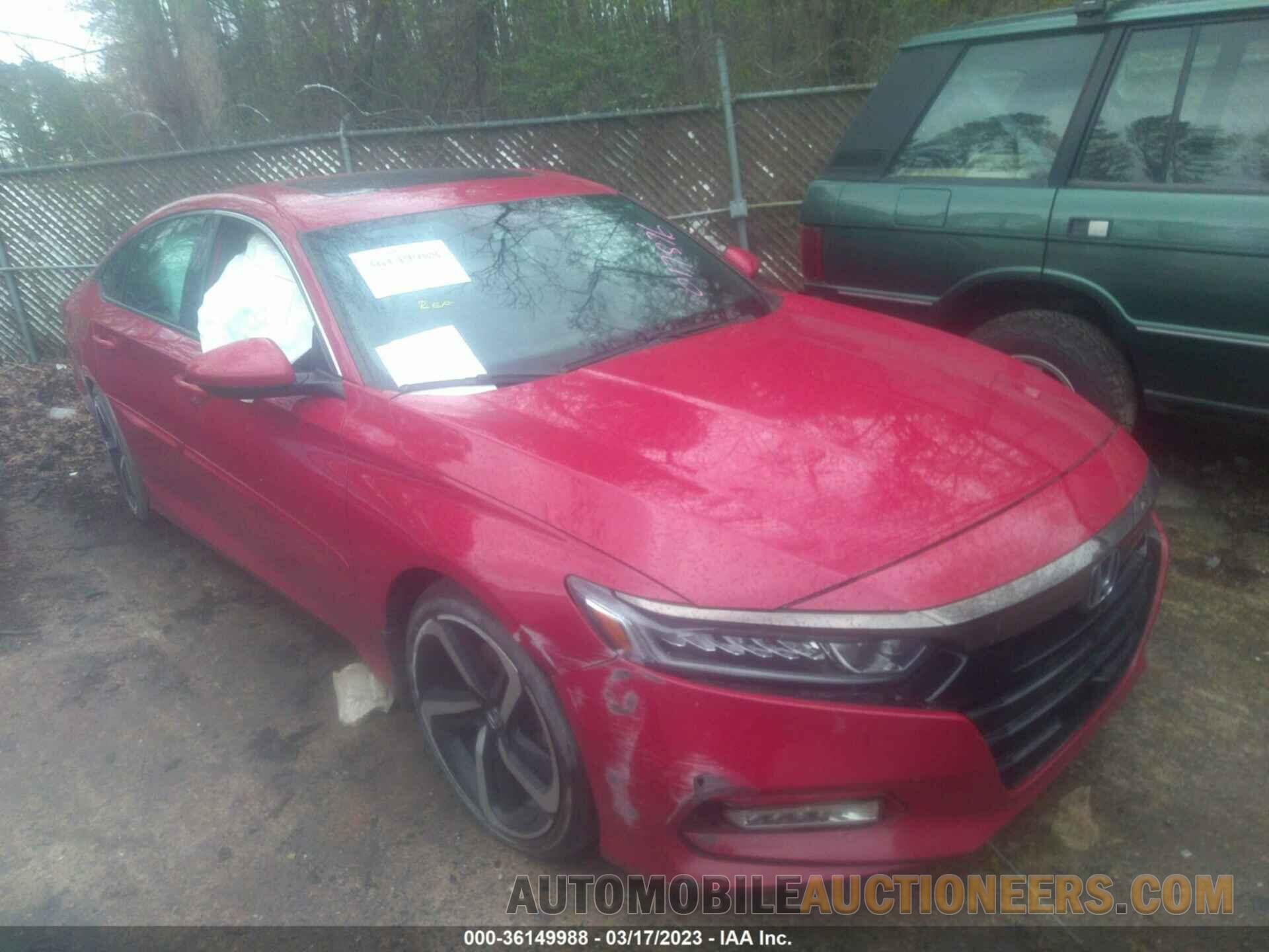 1HGCV2F32KA017876 HONDA ACCORD SEDAN 2019