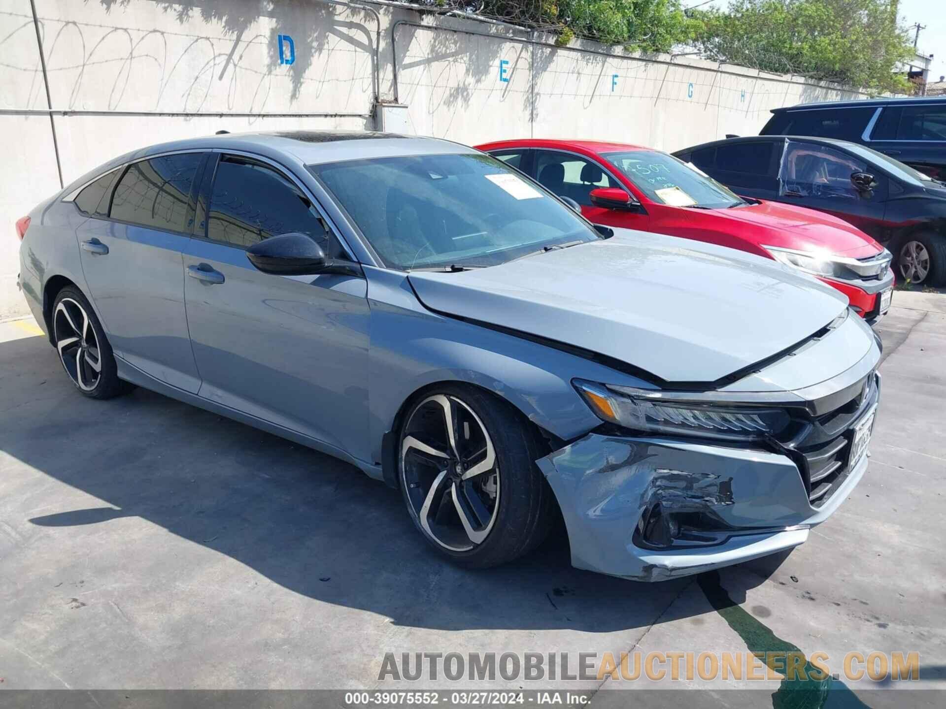 1HGCV2F33MA006467 HONDA ACCORD 2021