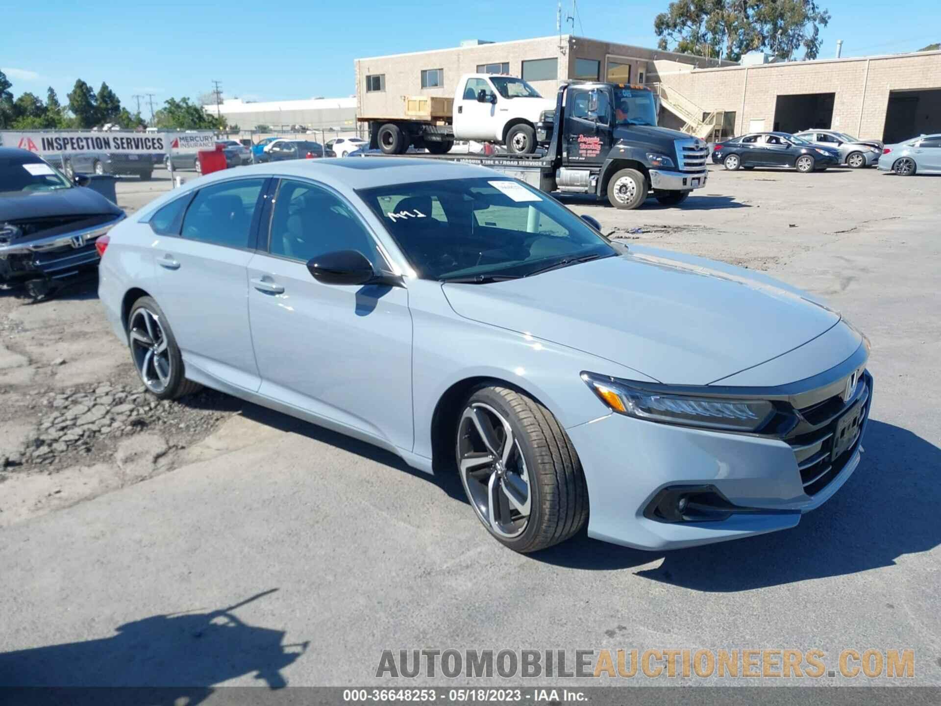 1HGCV2F33NA020614 HONDA ACCORD SEDAN 2022