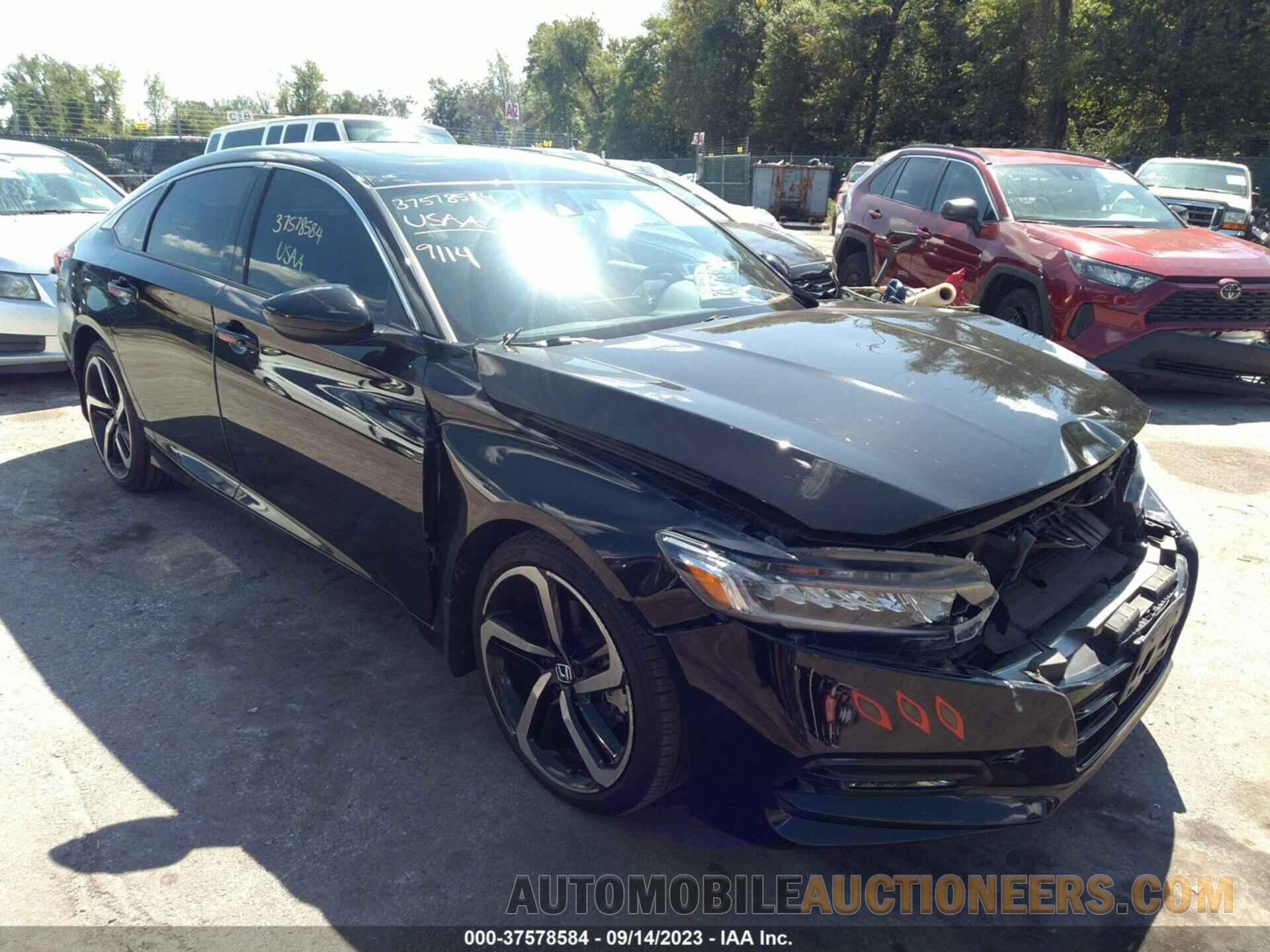 1HGCV2F34JA011379 HONDA ACCORD SEDAN 2018