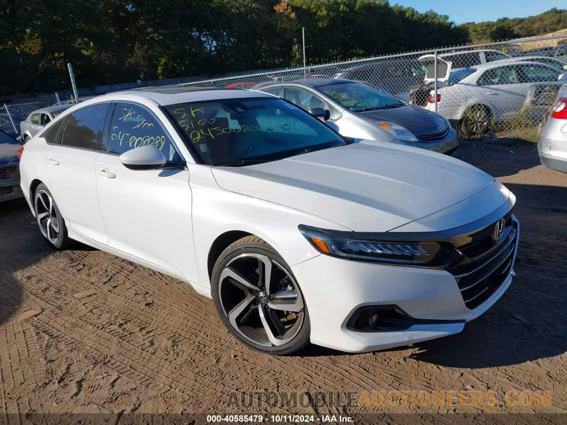 1HGCV2F34MA020409 HONDA ACCORD 2021