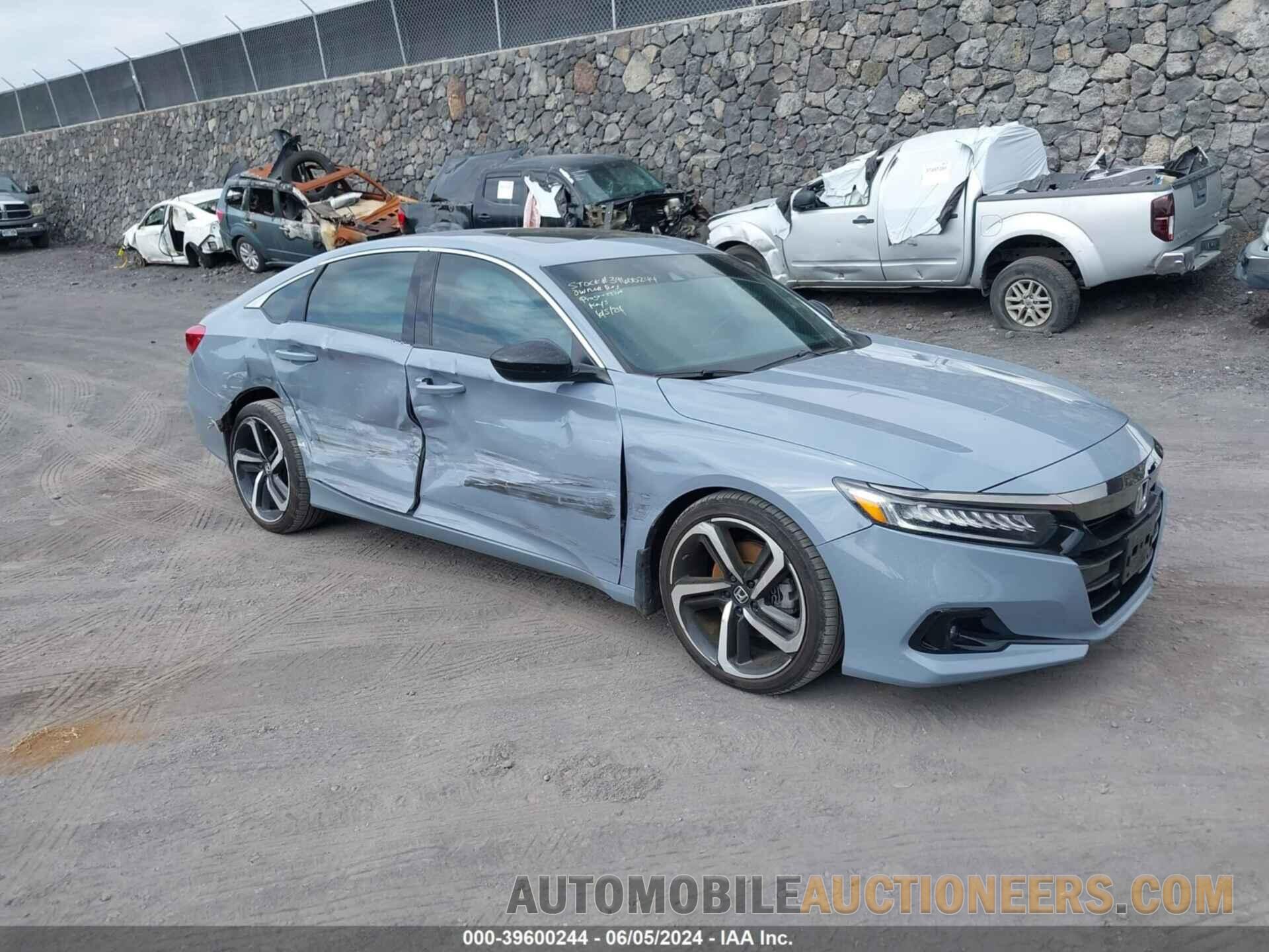 1HGCV2F34NA007743 HONDA ACCORD 2022