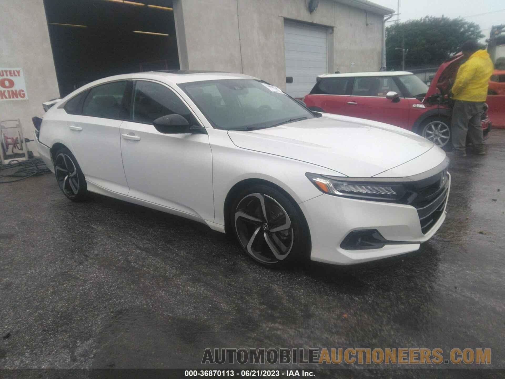 1HGCV2F34NA009525 HONDA ACCORD SEDAN 2022