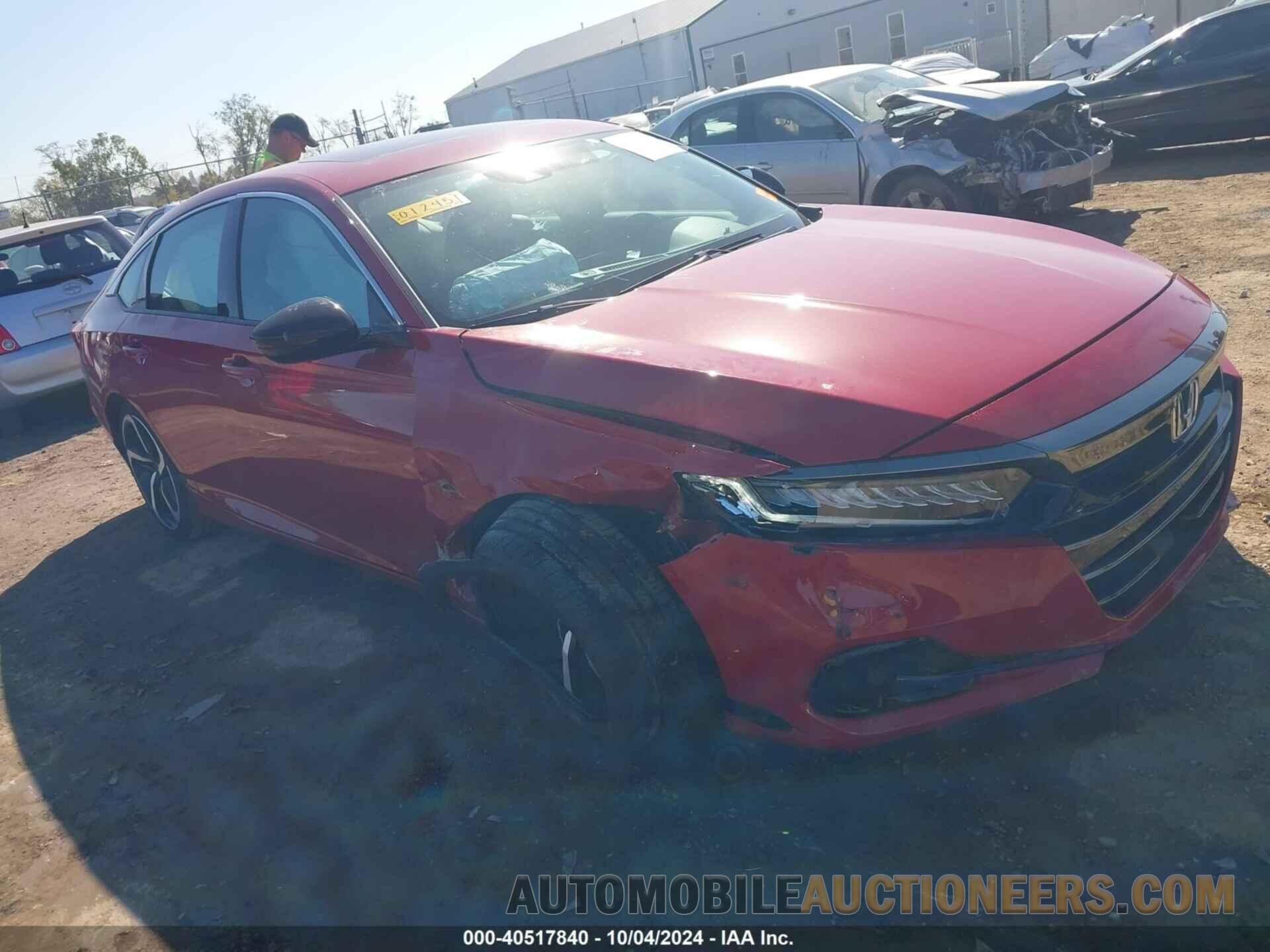 1HGCV2F35NA012451 HONDA ACCORD 2022