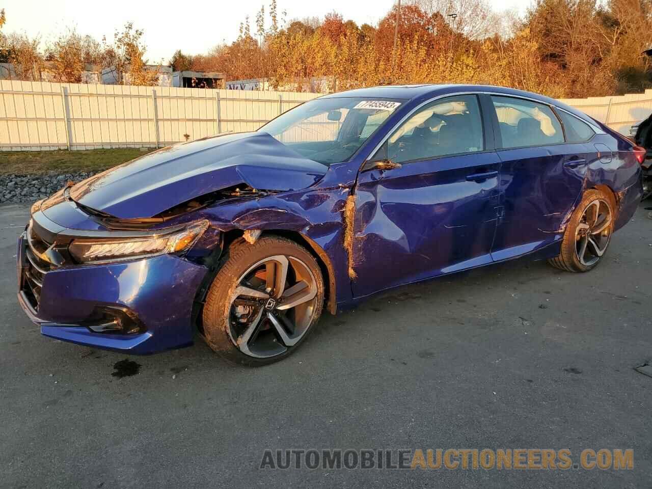 1HGCV2F35NA015799 HONDA ACCORD 2022