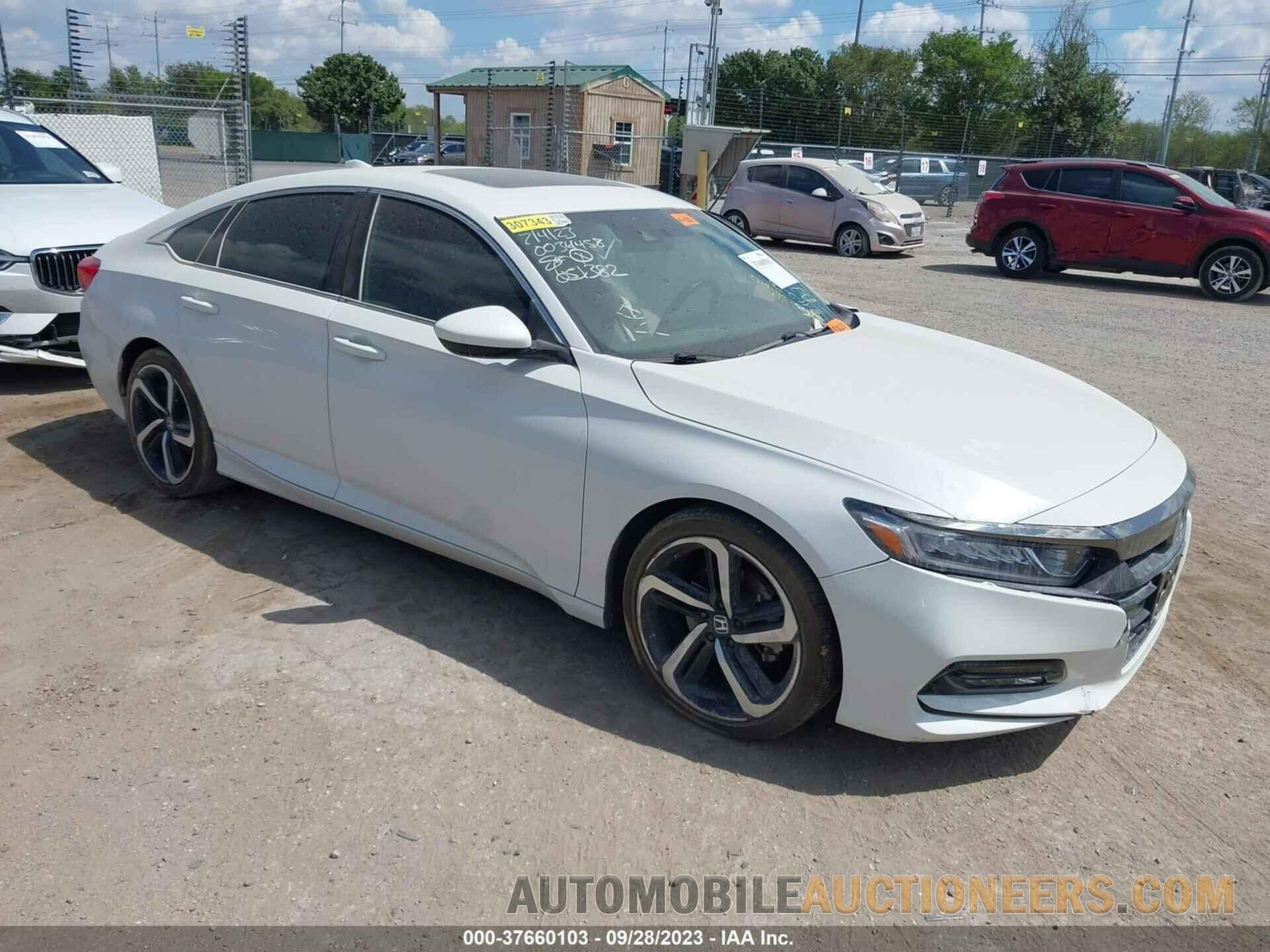 1HGCV2F36JA051382 HONDA ACCORD SEDAN 2018