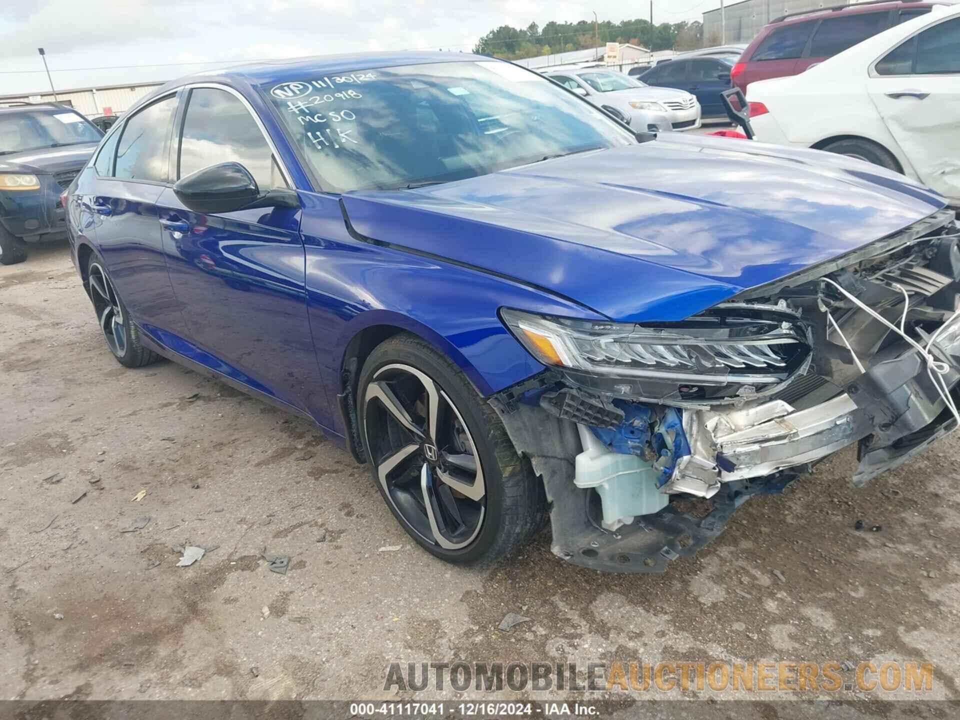 1HGCV2F36MA014496 HONDA ACCORD 2021