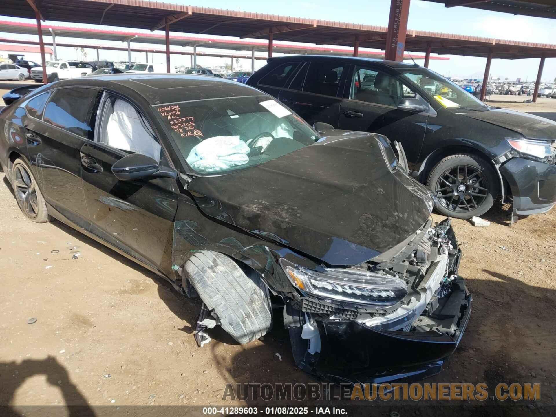 1HGCV2F36NA023765 HONDA ACCORD 2022