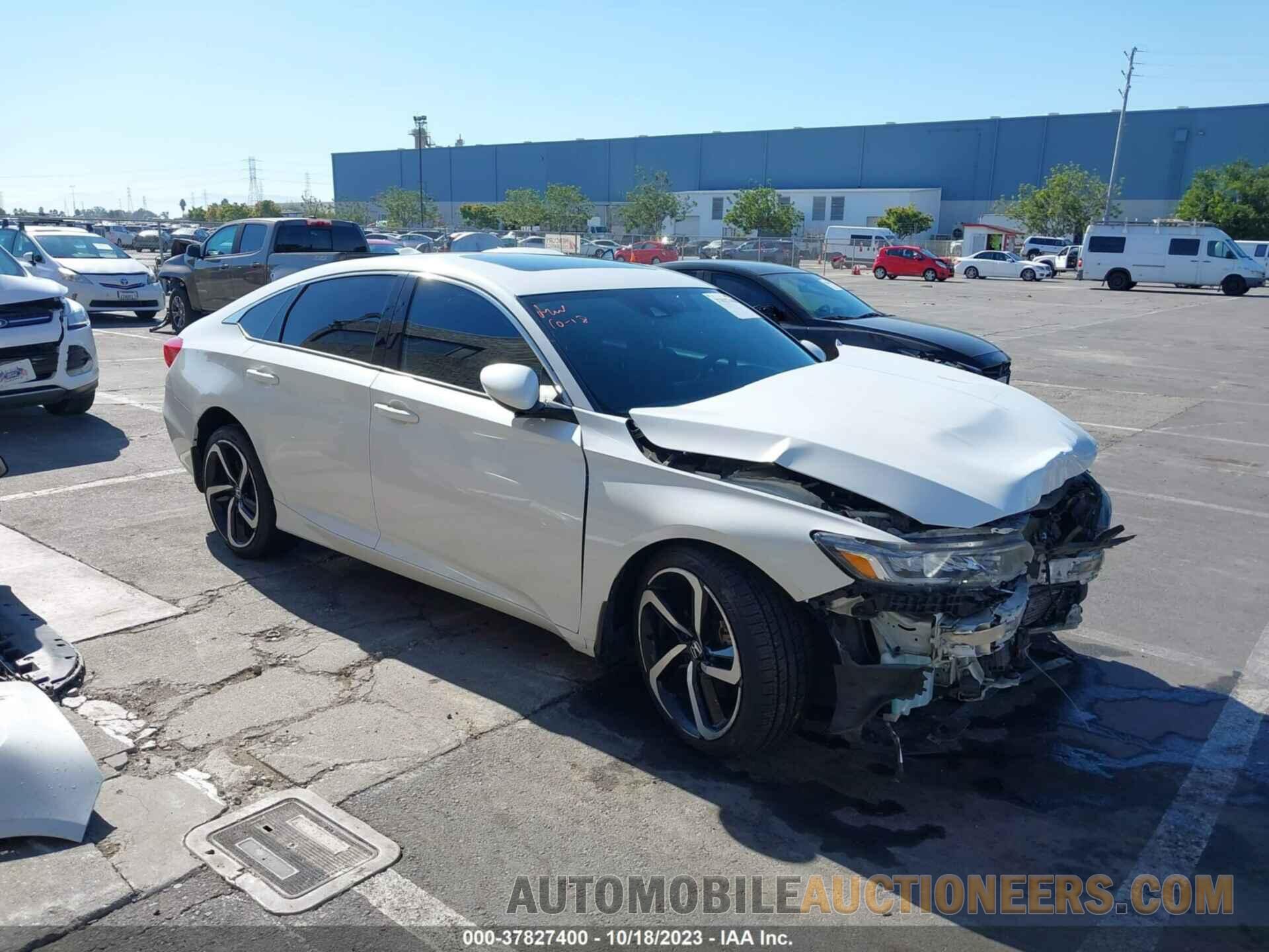 1HGCV2F37JA030606 HONDA ACCORD SEDAN 2018