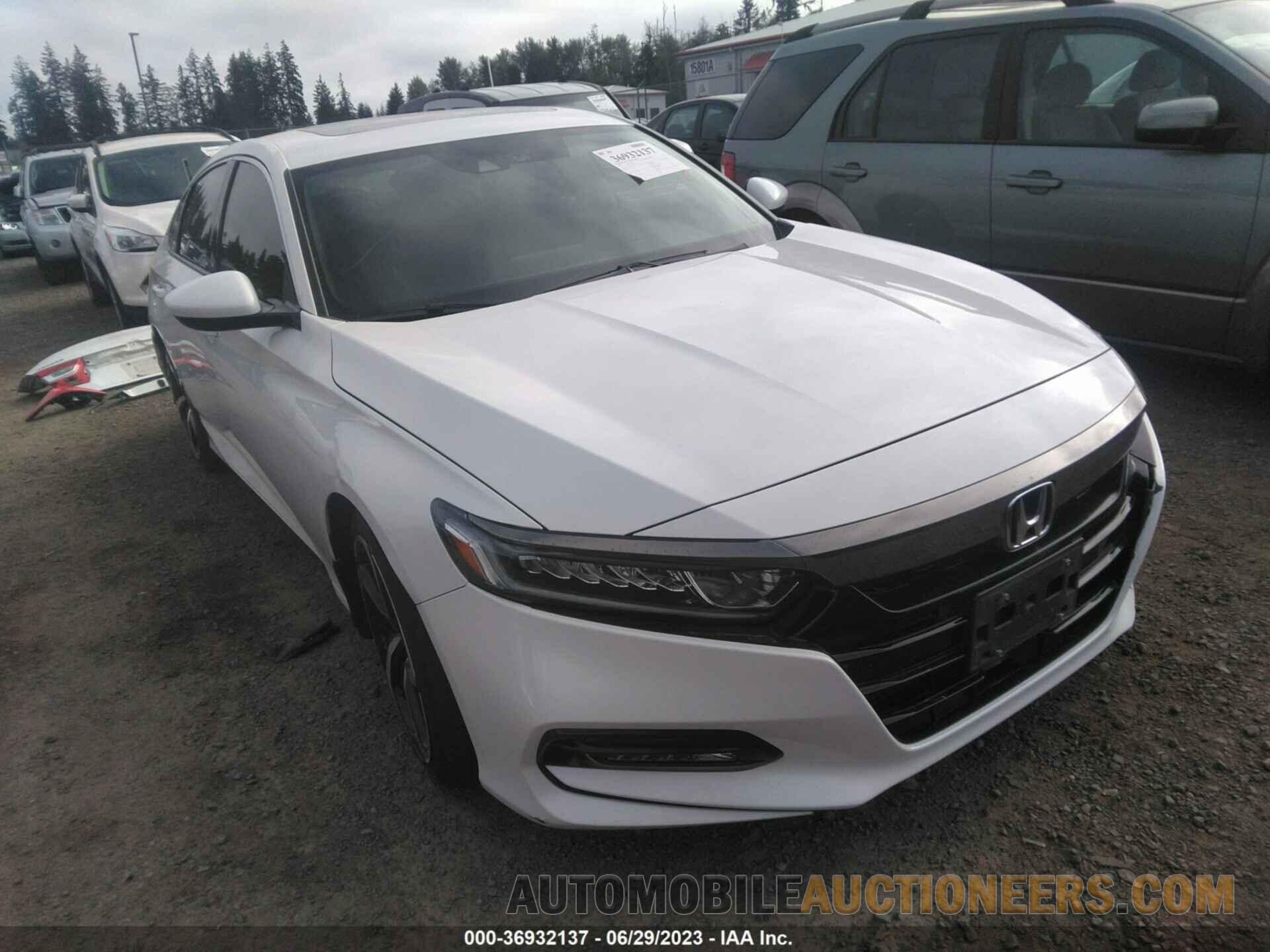 1HGCV2F37KA006873 HONDA ACCORD SEDAN 2019