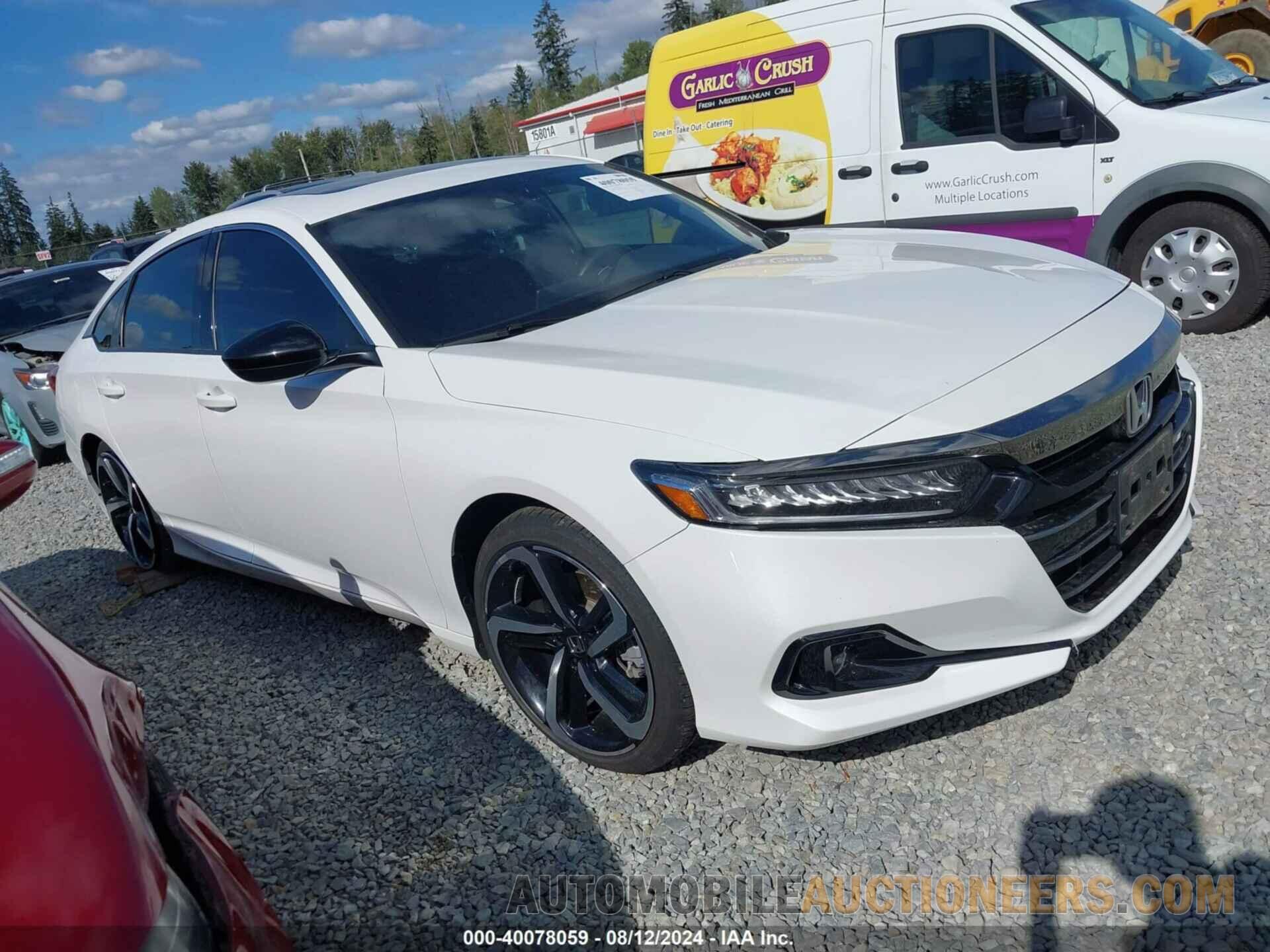 1HGCV2F37NA003220 HONDA ACCORD 2022