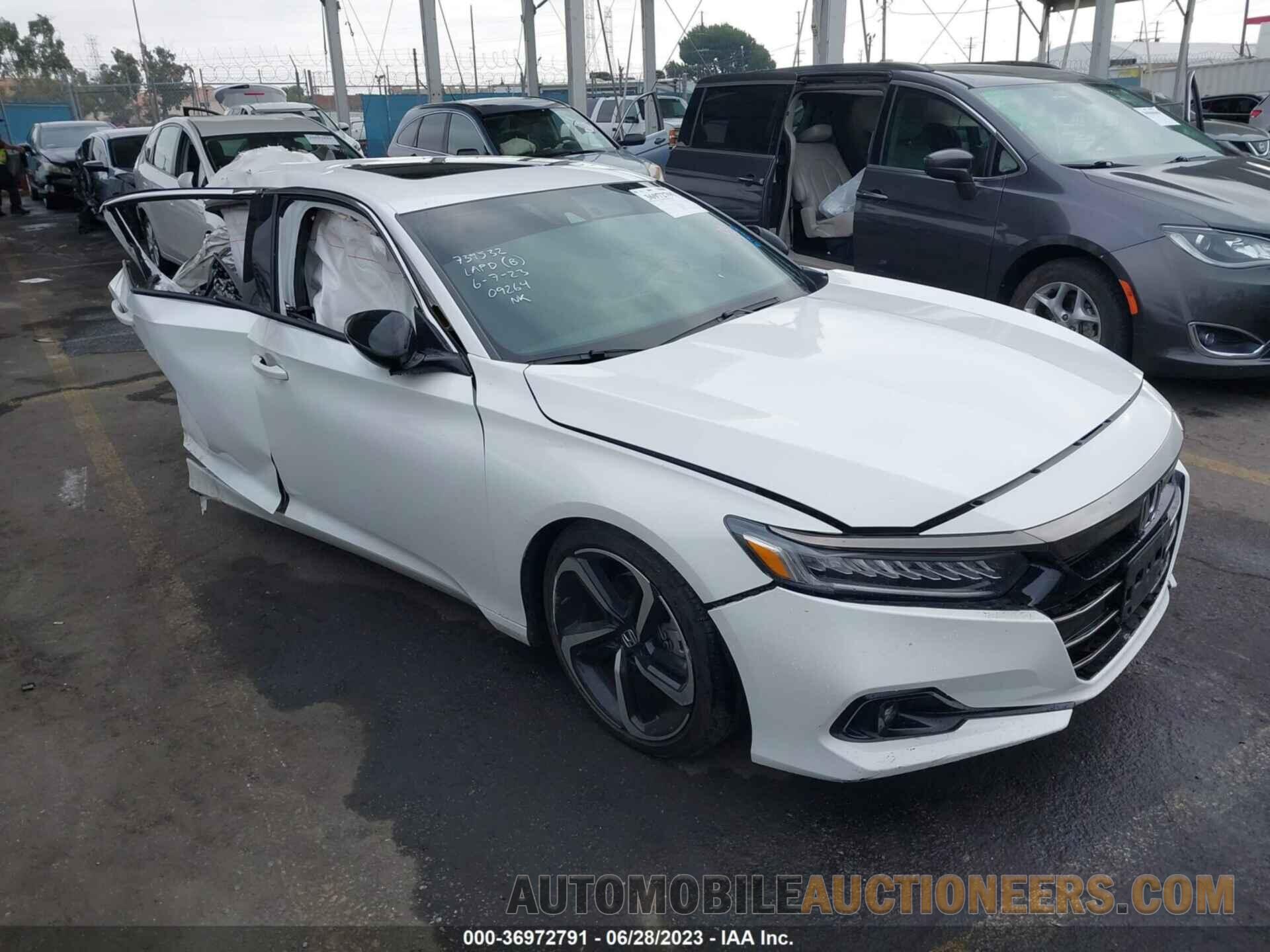 1HGCV2F37NA008479 HONDA ACCORD SEDAN 2022