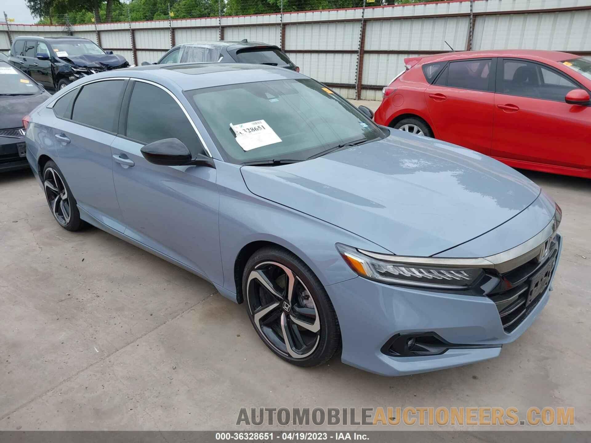 1HGCV2F37NA017649 HONDA ACCORD SEDAN 2022