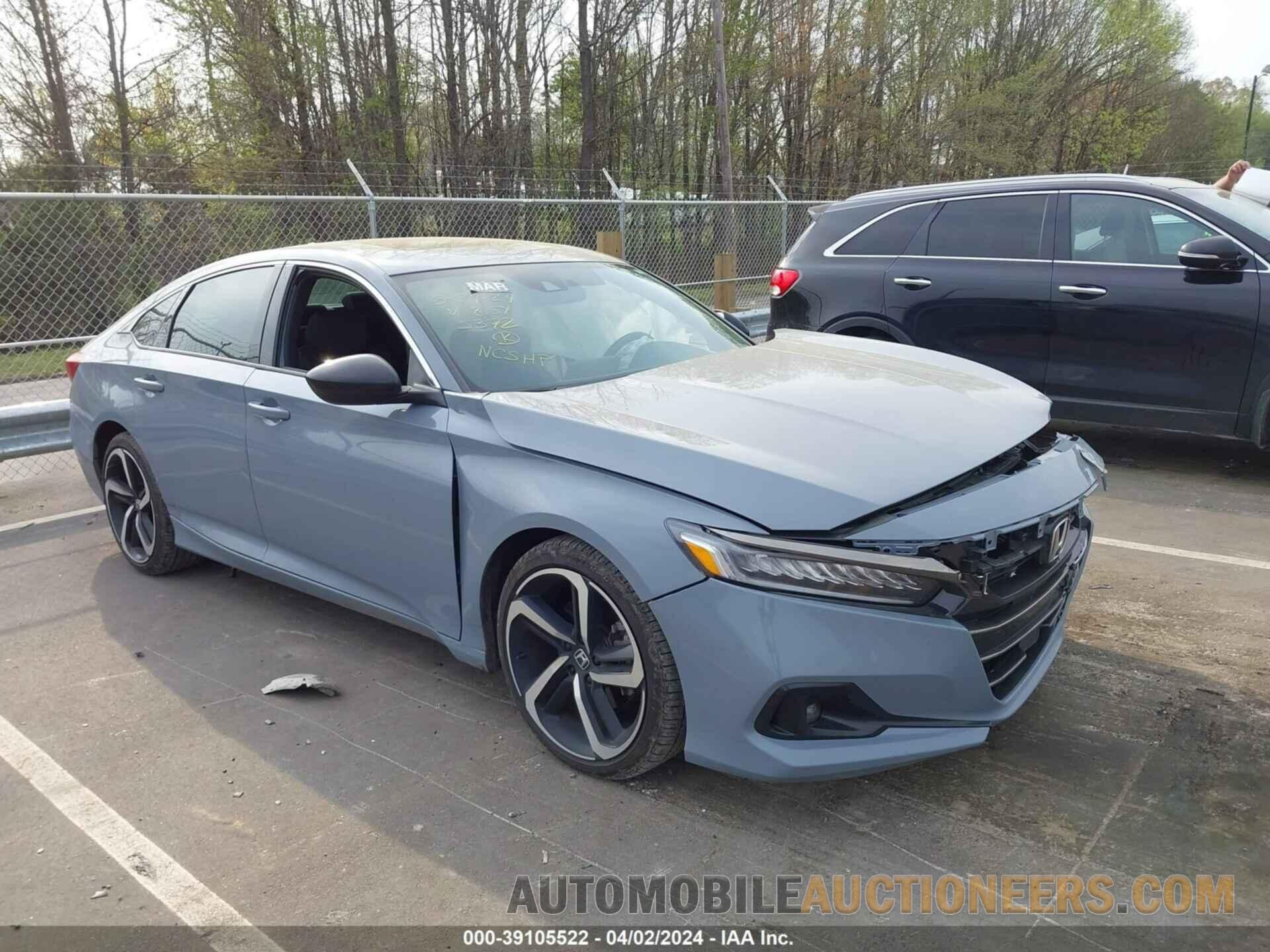 1HGCV2F37NA018154 HONDA ACCORD 2022