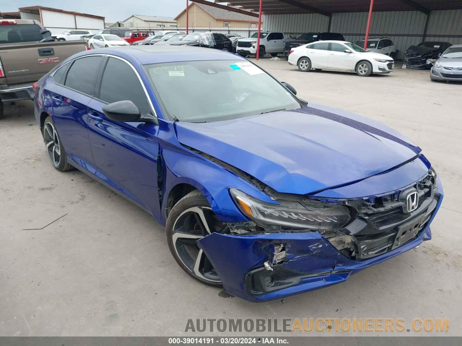 1HGCV2F37NA019160 HONDA ACCORD 2022