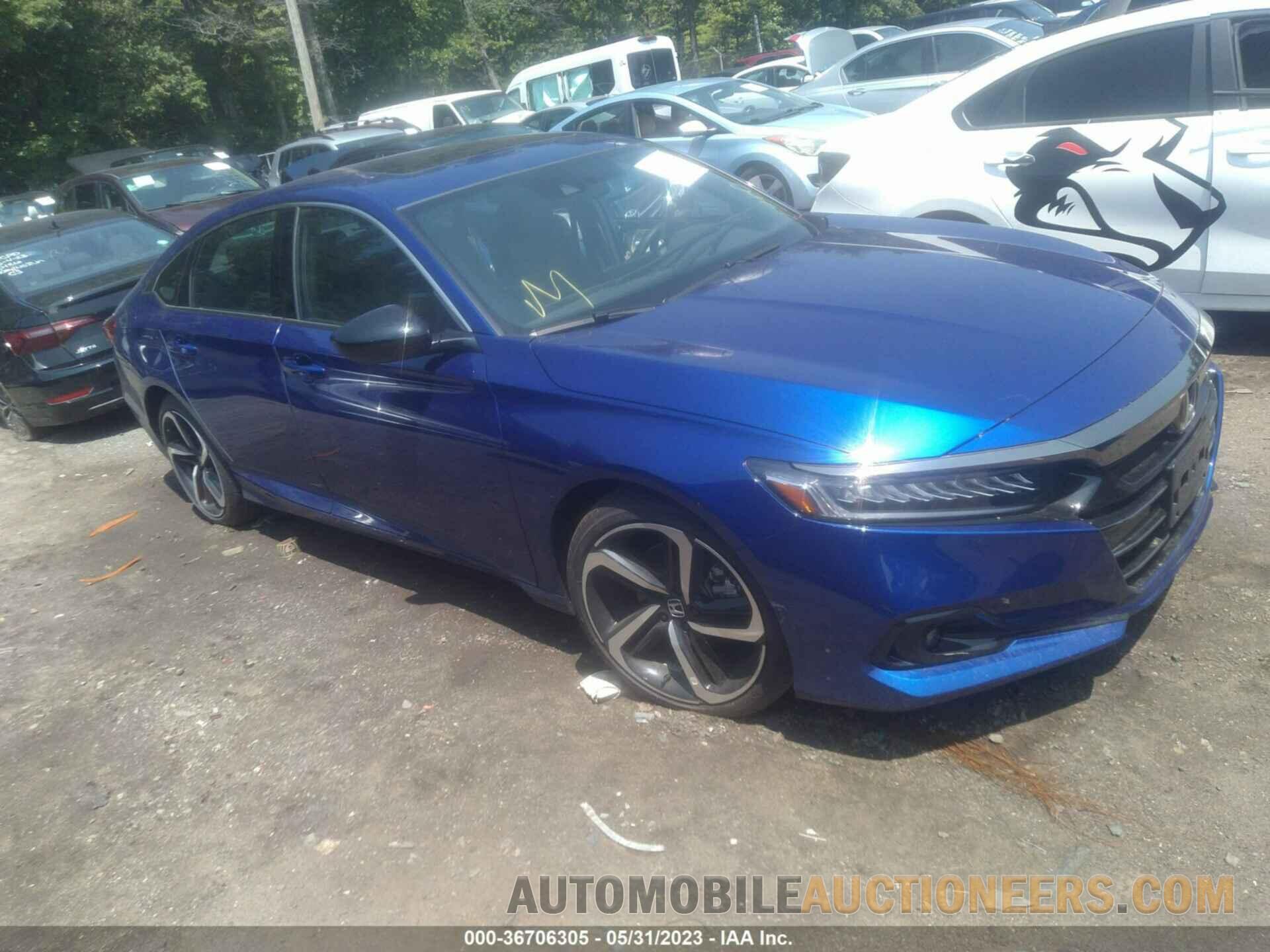 1HGCV2F37NA024374 HONDA ACCORD SEDAN 2022