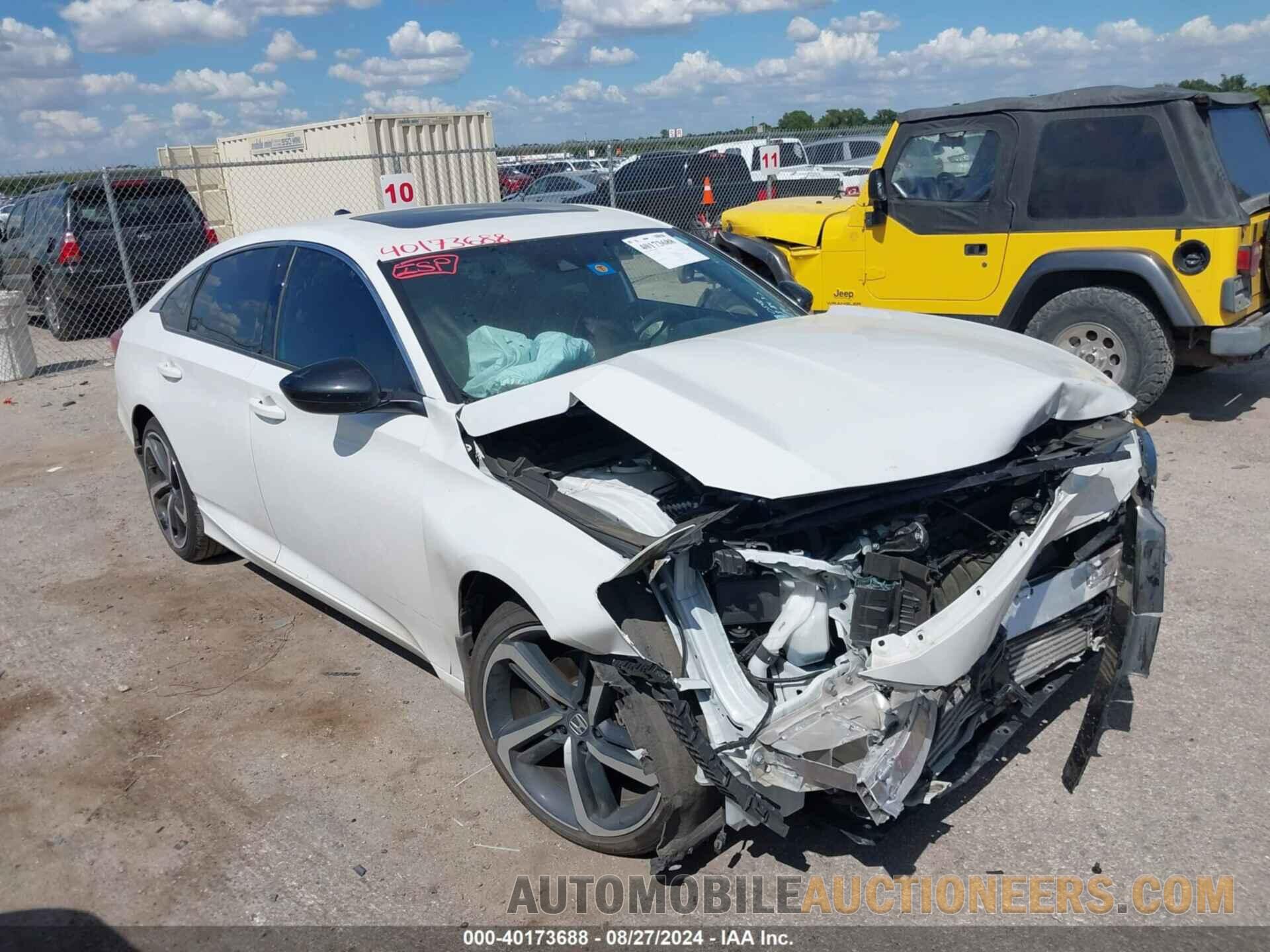 1HGCV2F37NA025511 HONDA ACCORD 2022