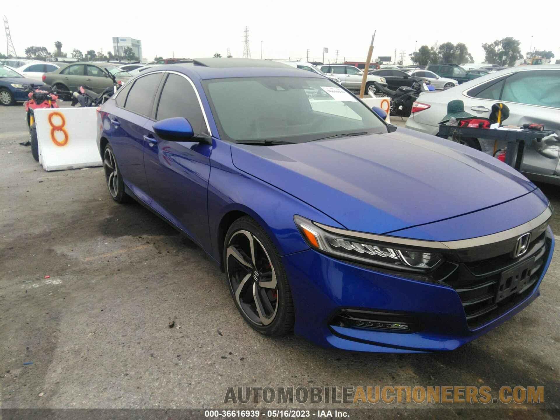 1HGCV2F38JA019887 HONDA ACCORD SEDAN 2018