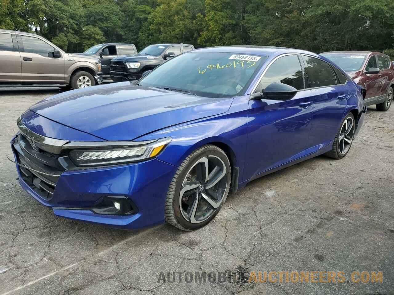 1HGCV2F38NA000374 HONDA ACCORD 2022