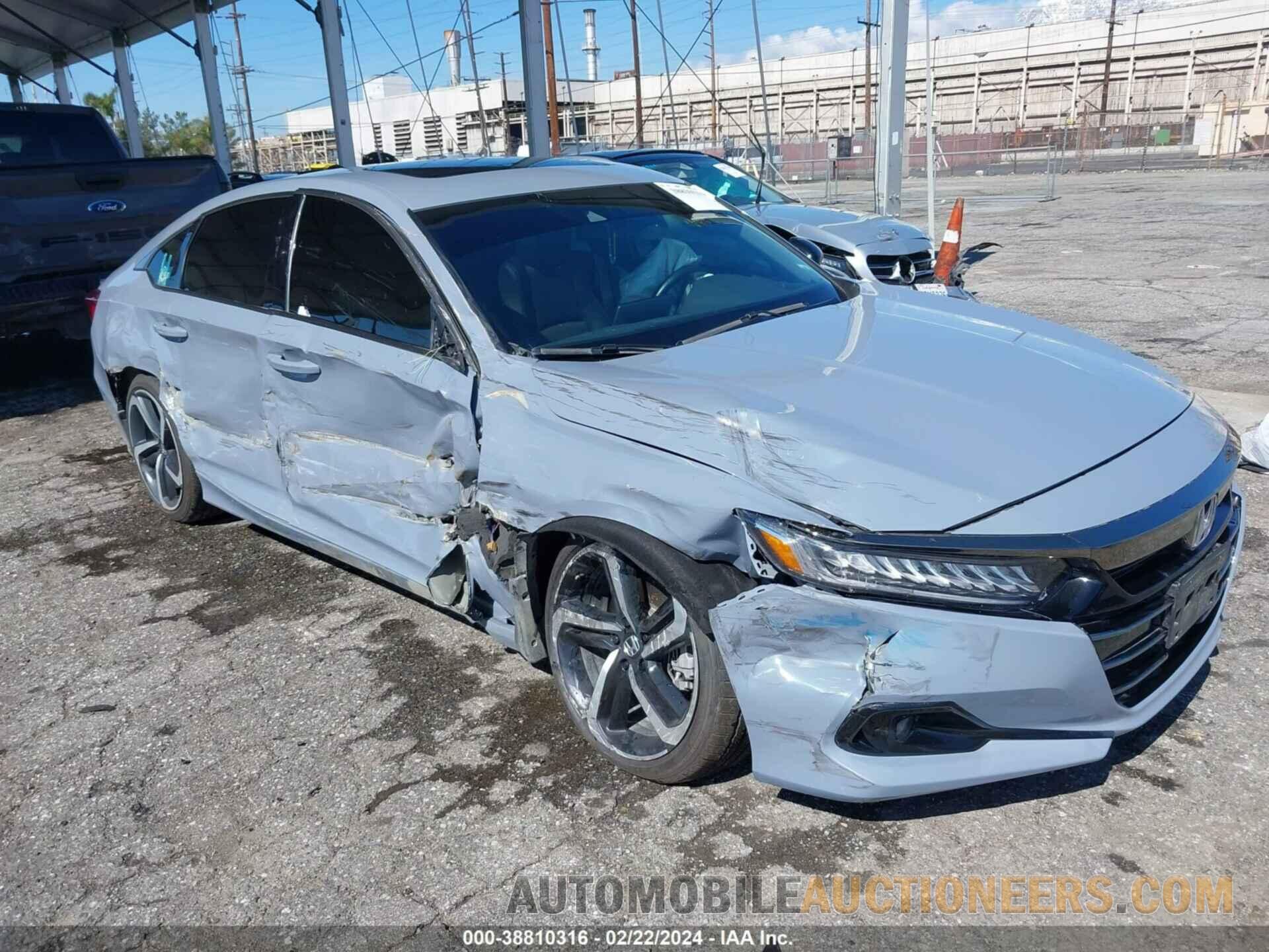 1HGCV2F38NA020687 HONDA ACCORD 2022