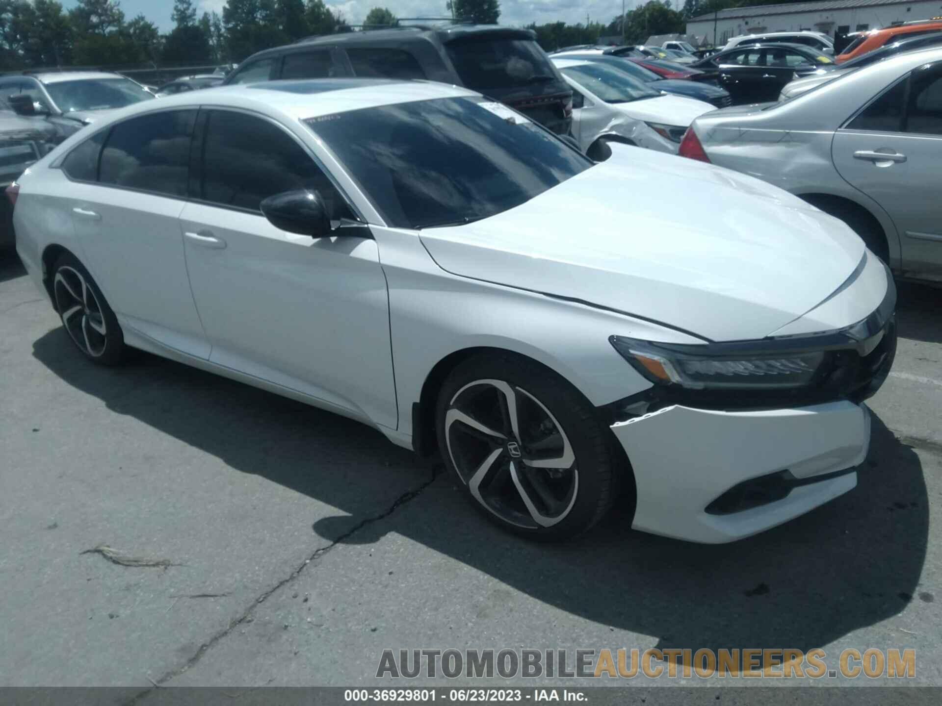 1HGCV2F38NA021841 HONDA ACCORD SEDAN 2022