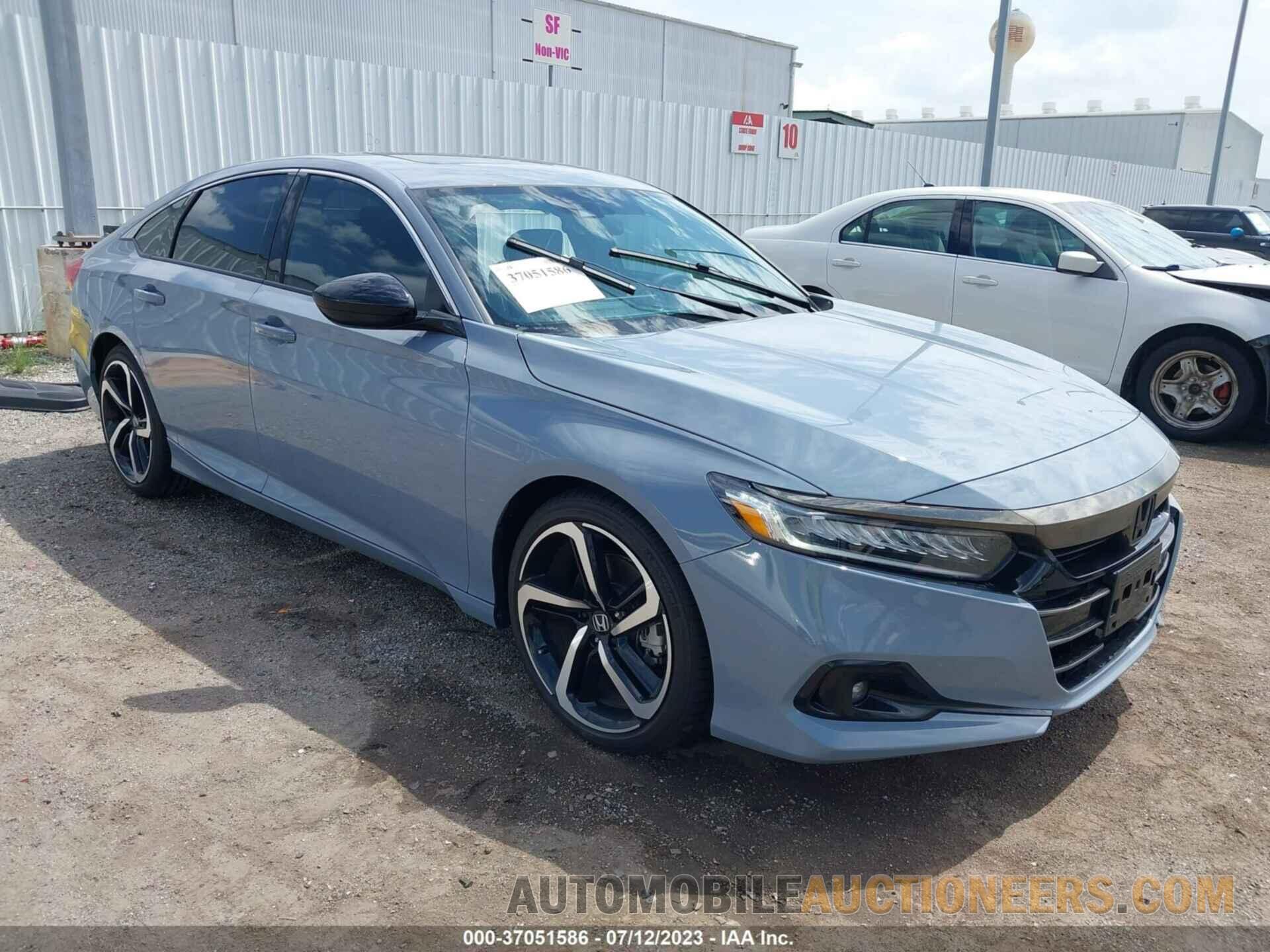 1HGCV2F38NA023704 HONDA ACCORD SEDAN 2022