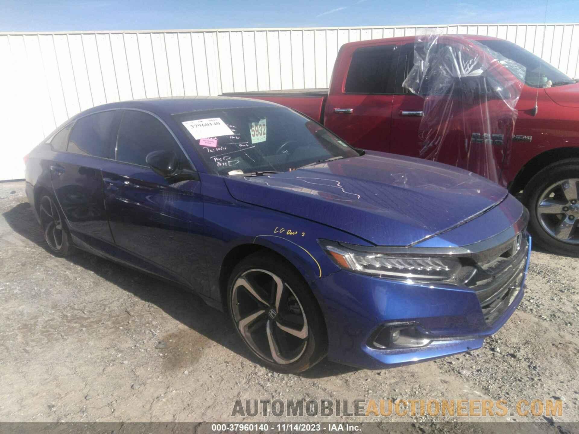 1HGCV2F39NA015174 HONDA ACCORD 2022