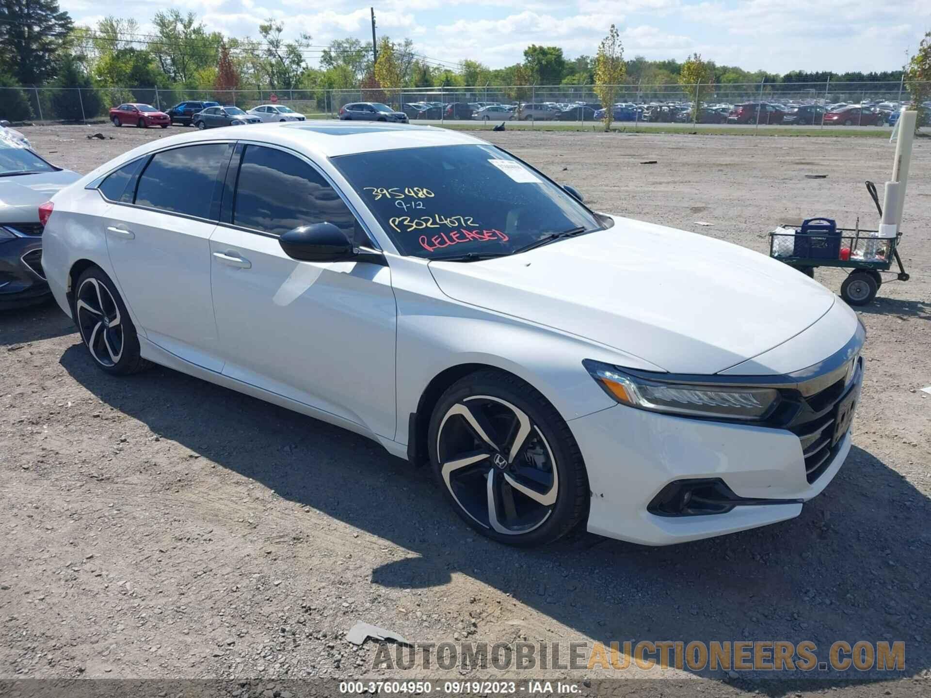 1HGCV2F39NA018401 HONDA ACCORD 2022