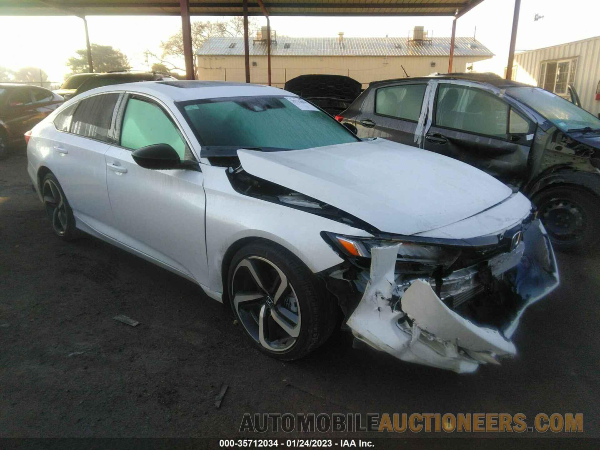 1HGCV2F39NA018527 HONDA ACCORD SEDAN 2022