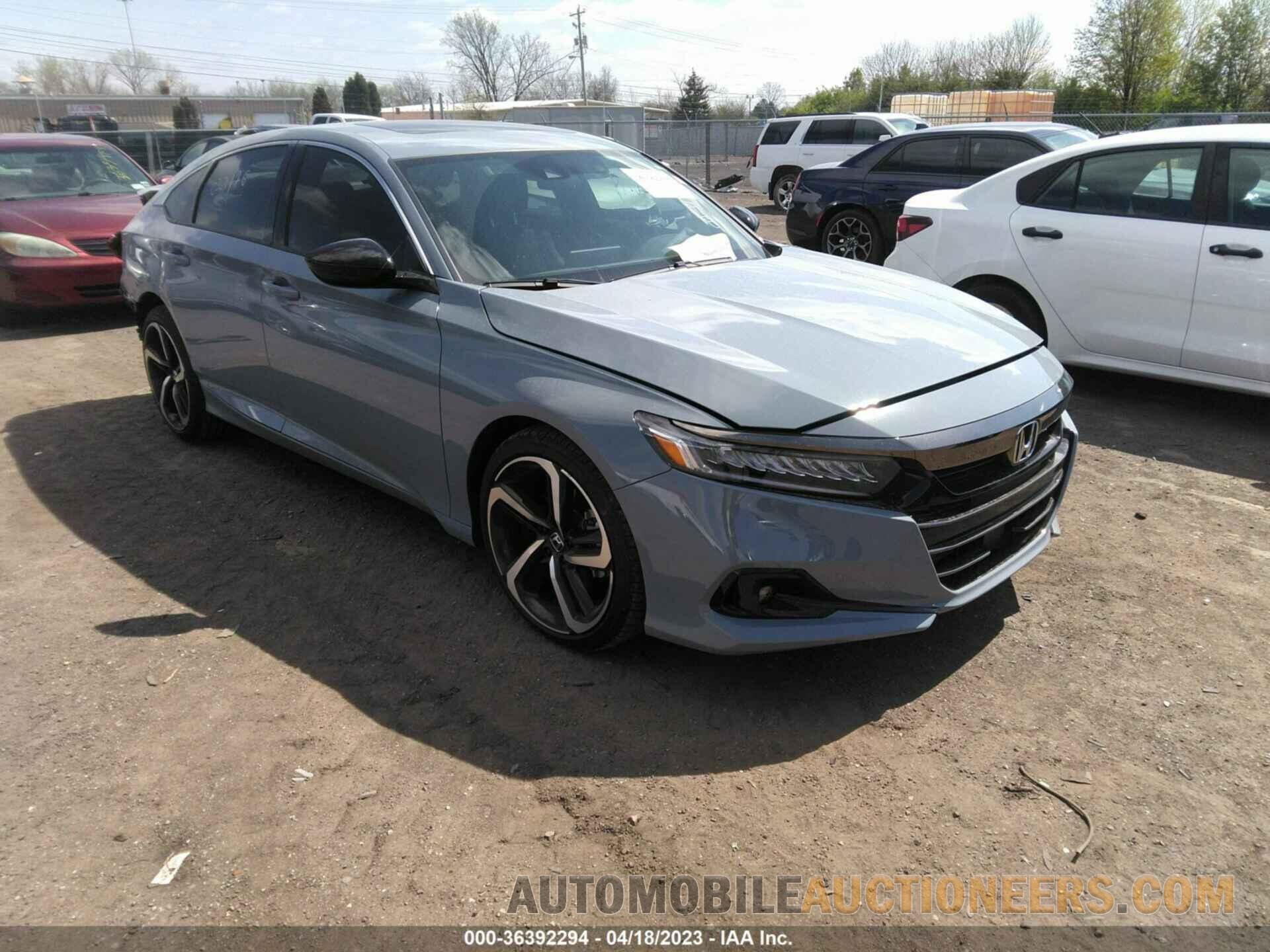 1HGCV2F39NA023176 HONDA ACCORD SEDAN 2022