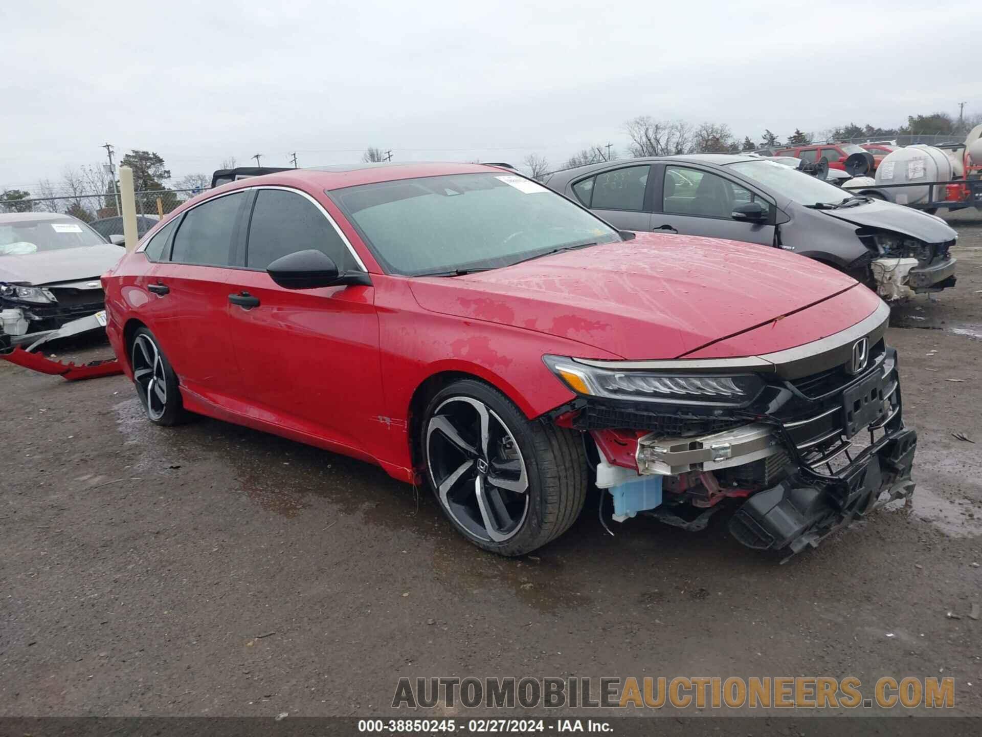 1HGCV2F3XMA001833 HONDA ACCORD 2021