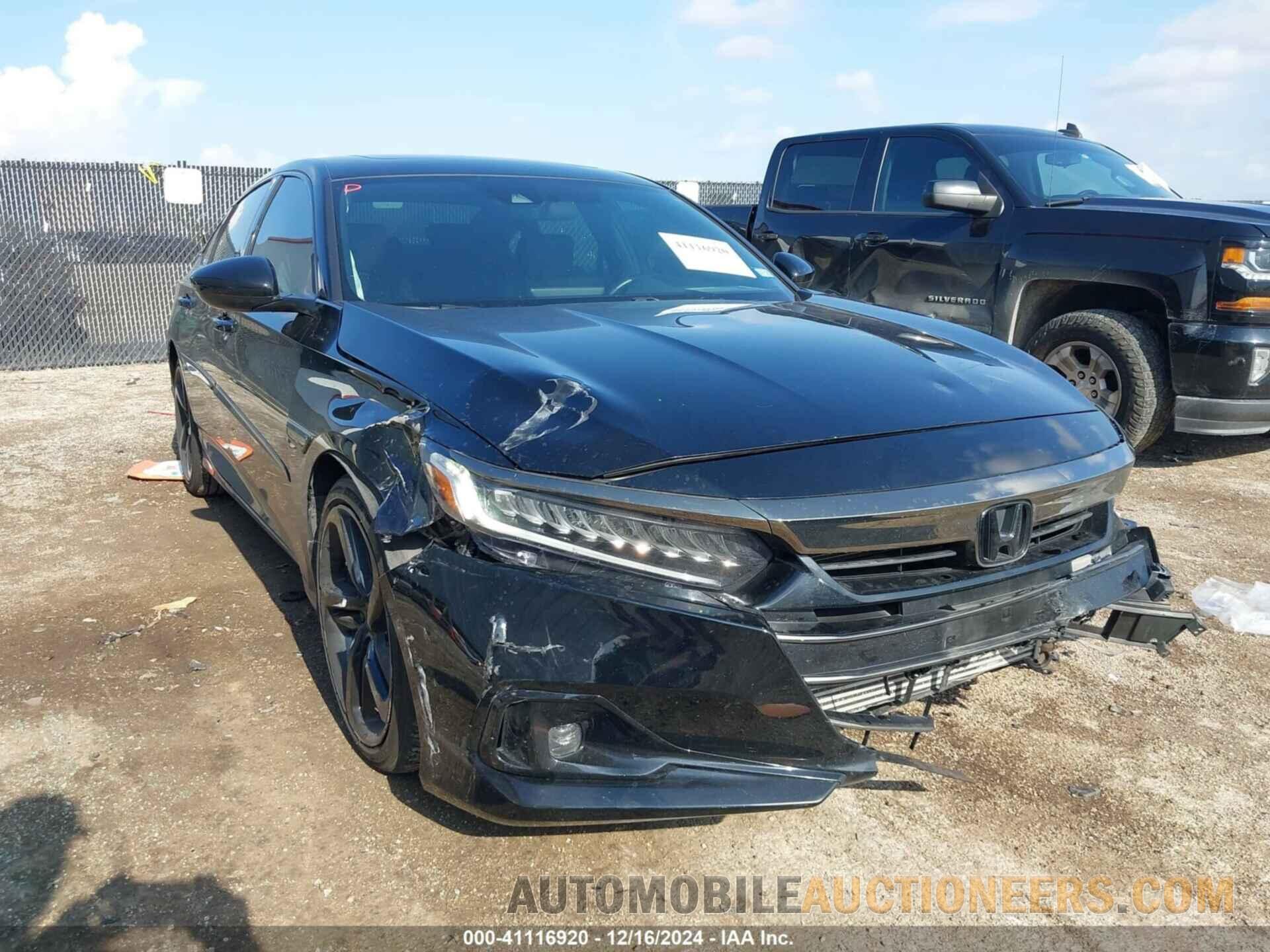 1HGCV2F3XNA015930 HONDA ACCORD 2022