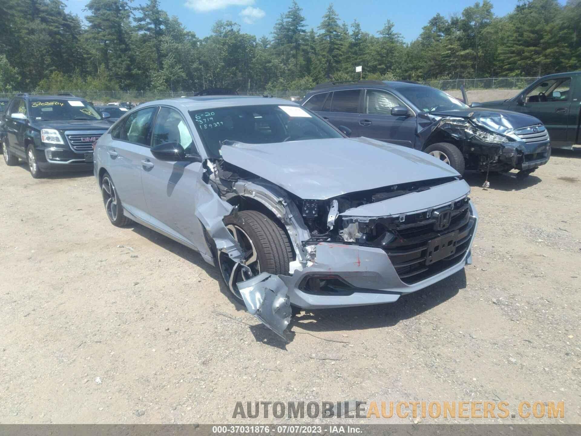 1HGCV2F3XNA023719 HONDA ACCORD SEDAN 2022