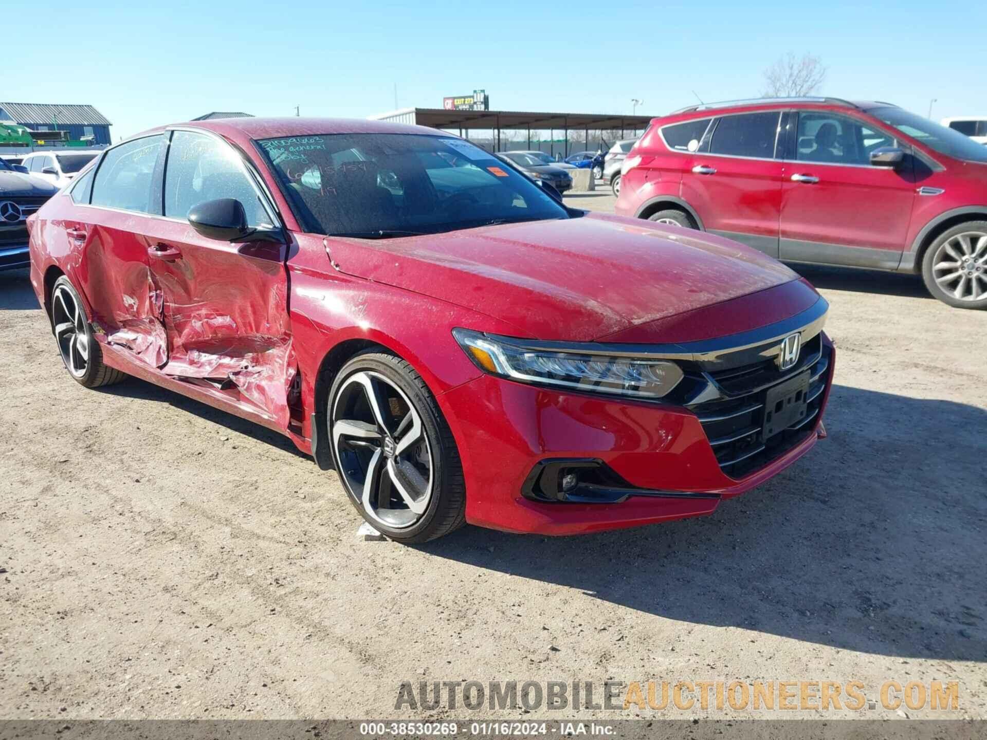 1HGCV3F25NA026704 HONDA ACCORD 2022