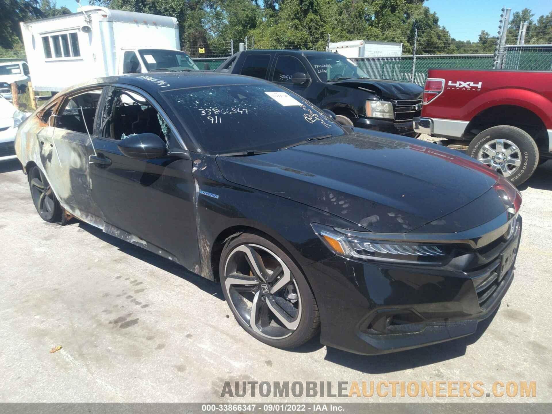 1HGCV3F27NA011900 HONDA ACCORD HYBRID 2022