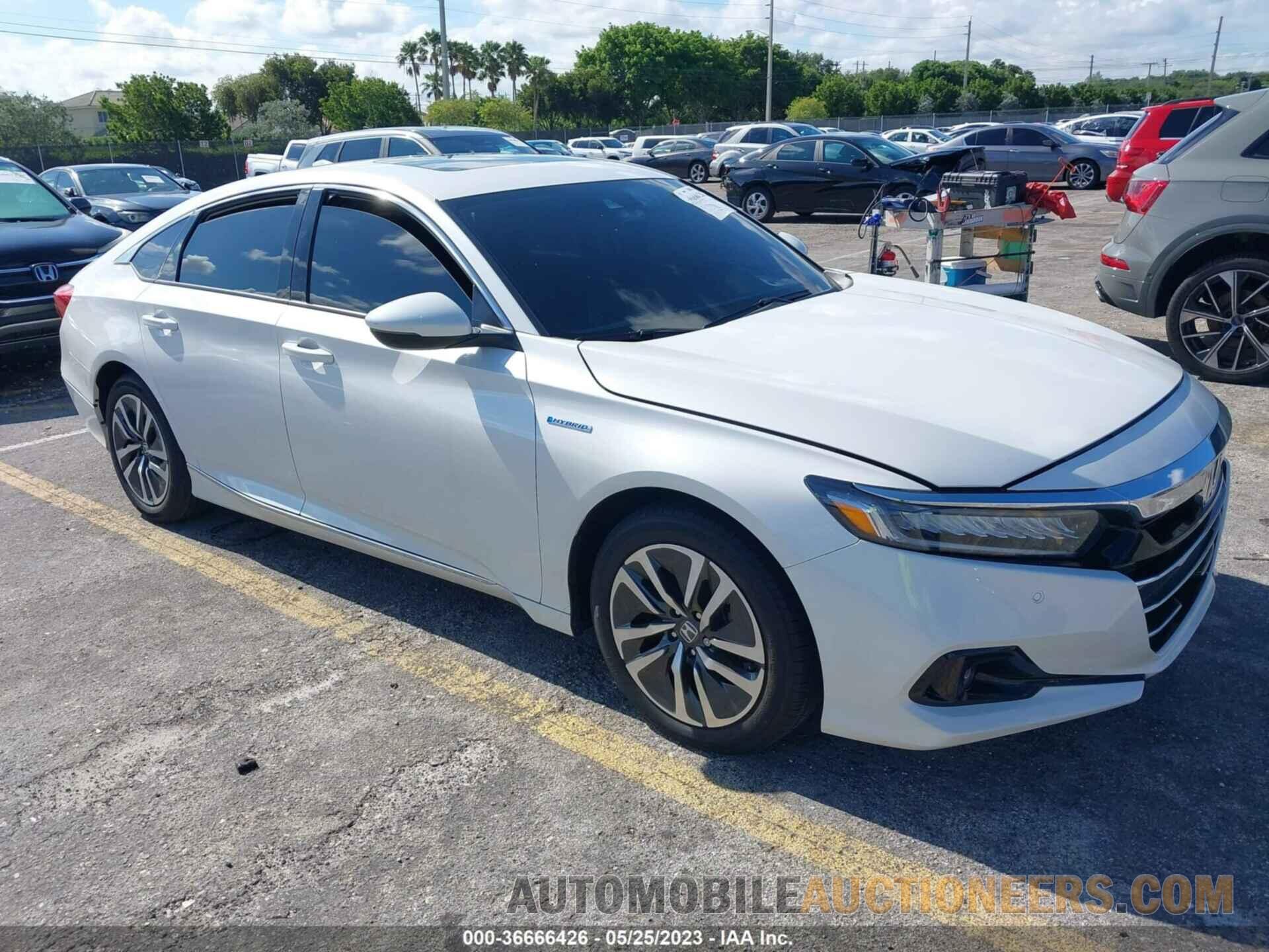 1HGCV3F57MA000355 HONDA ACCORD HYBRID 2021