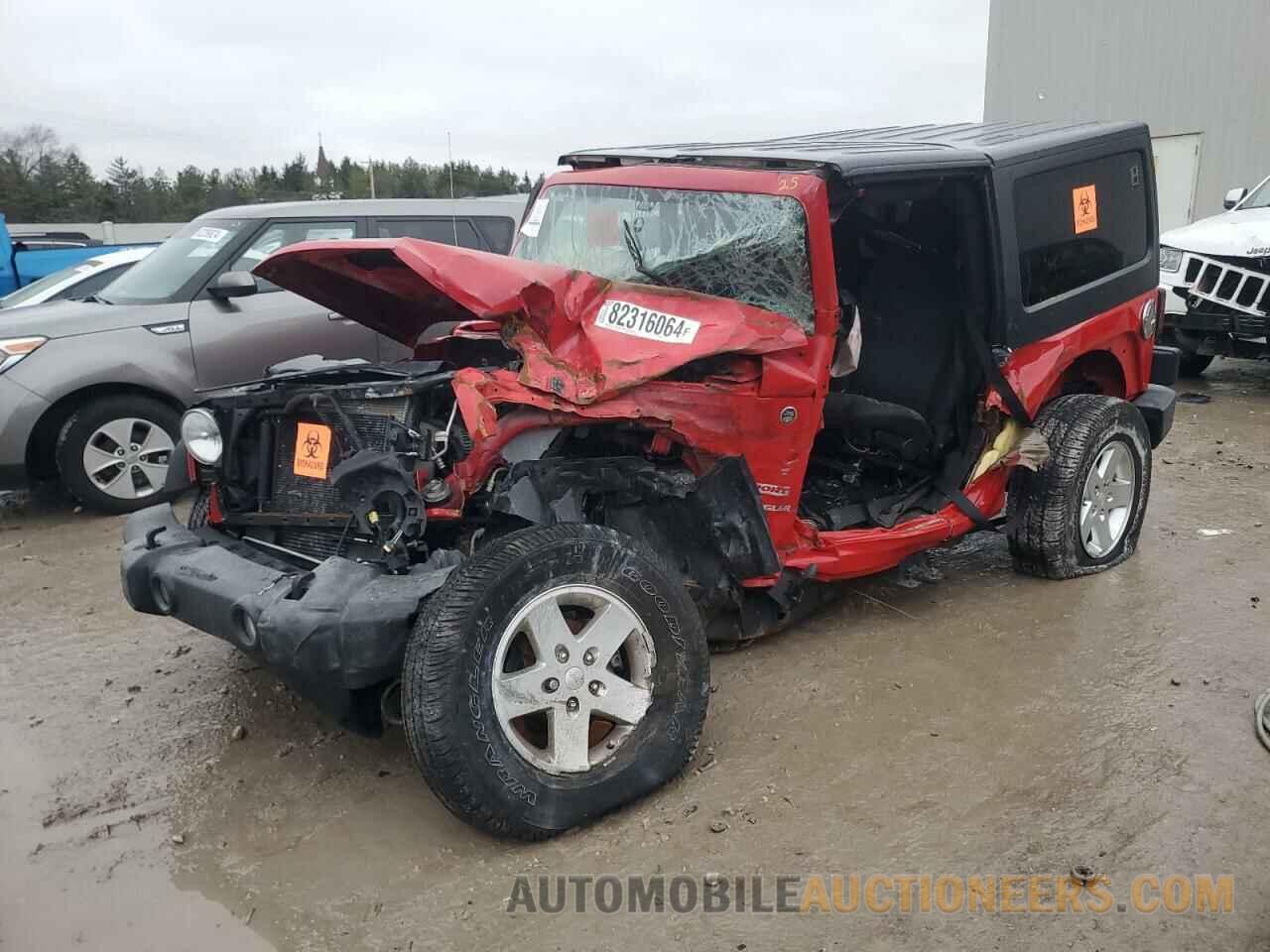 1J4AA2D16BL601182 JEEP WRANGLER 2011