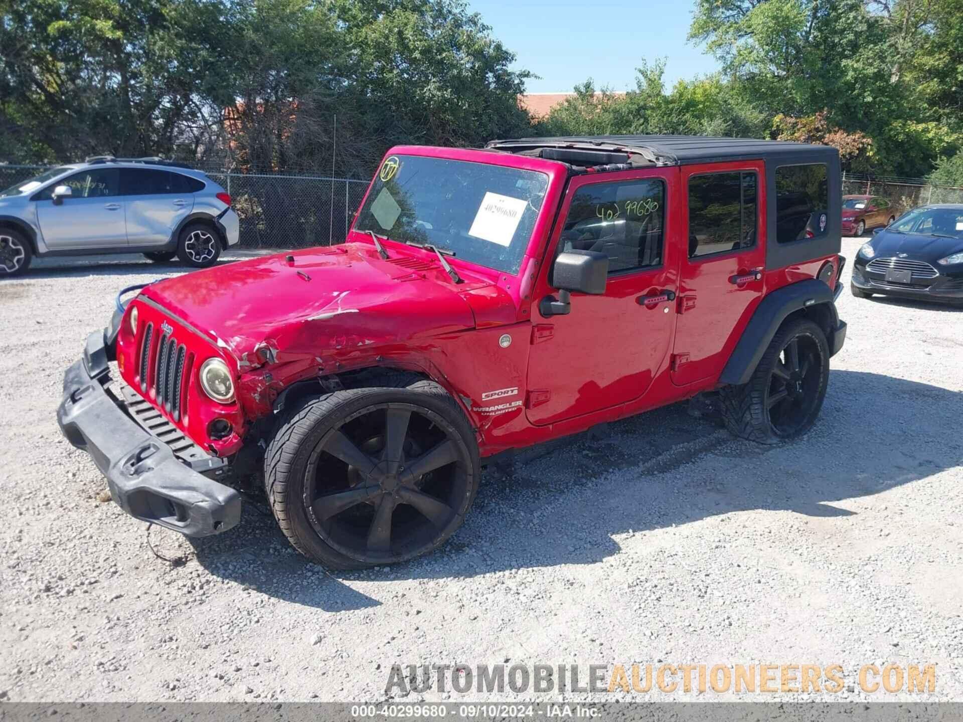 1J4BA3H19BL537496 JEEP WRANGLER UNLIMITED 2011