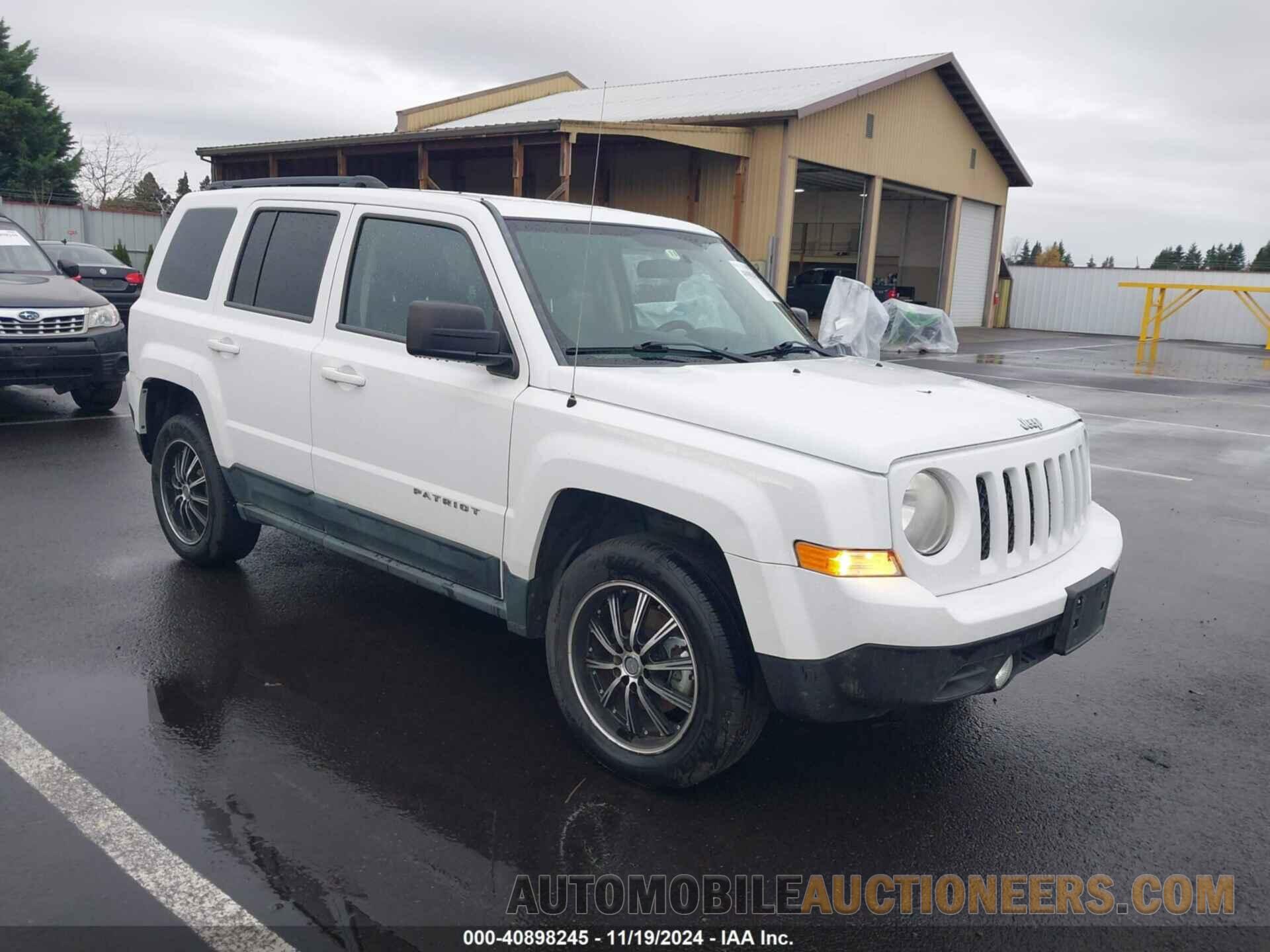 1J4NF1GB3BD212012 JEEP PATRIOT 2011