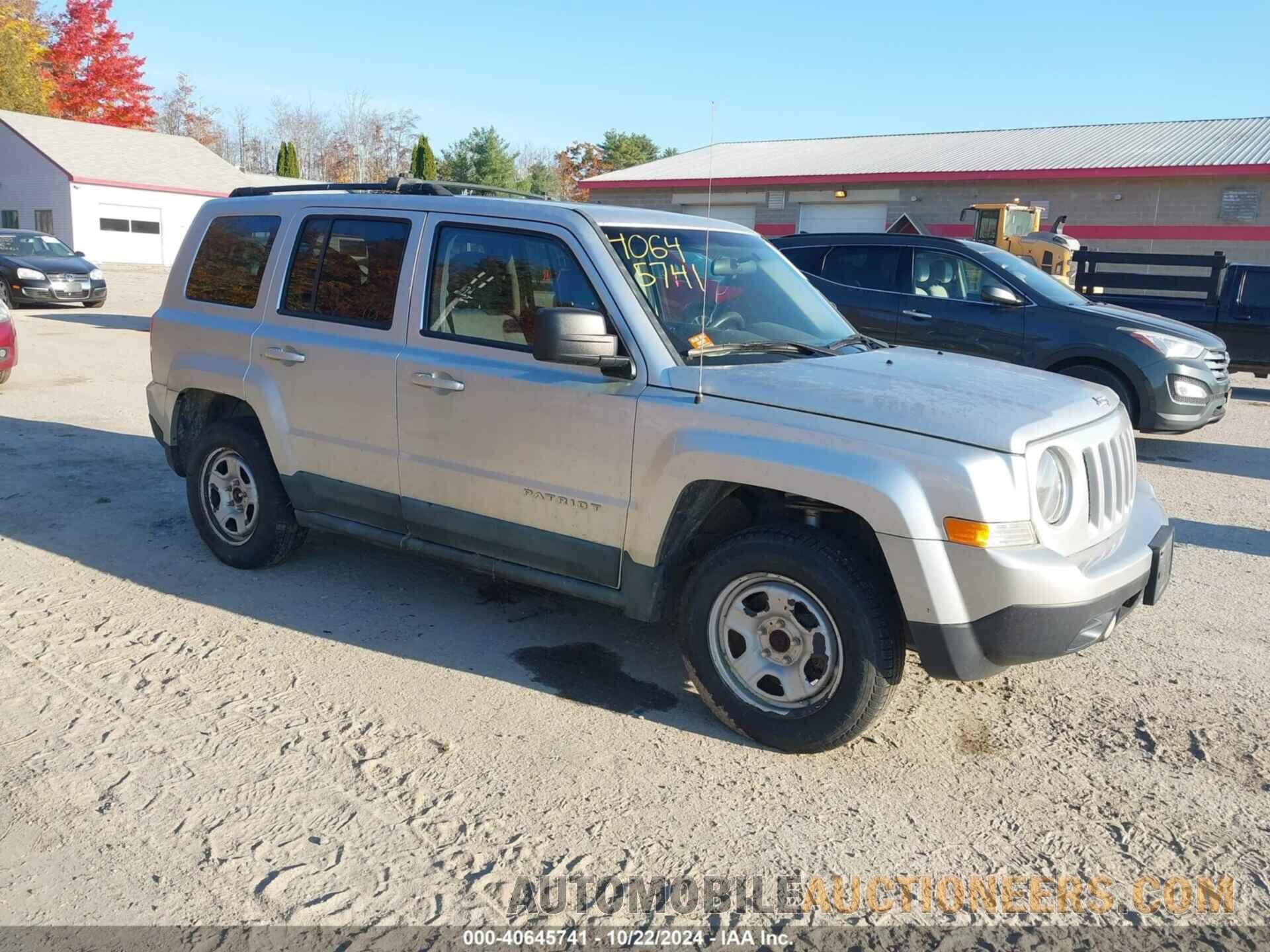 1J4NF1GB5BD222895 JEEP PATRIOT 2011