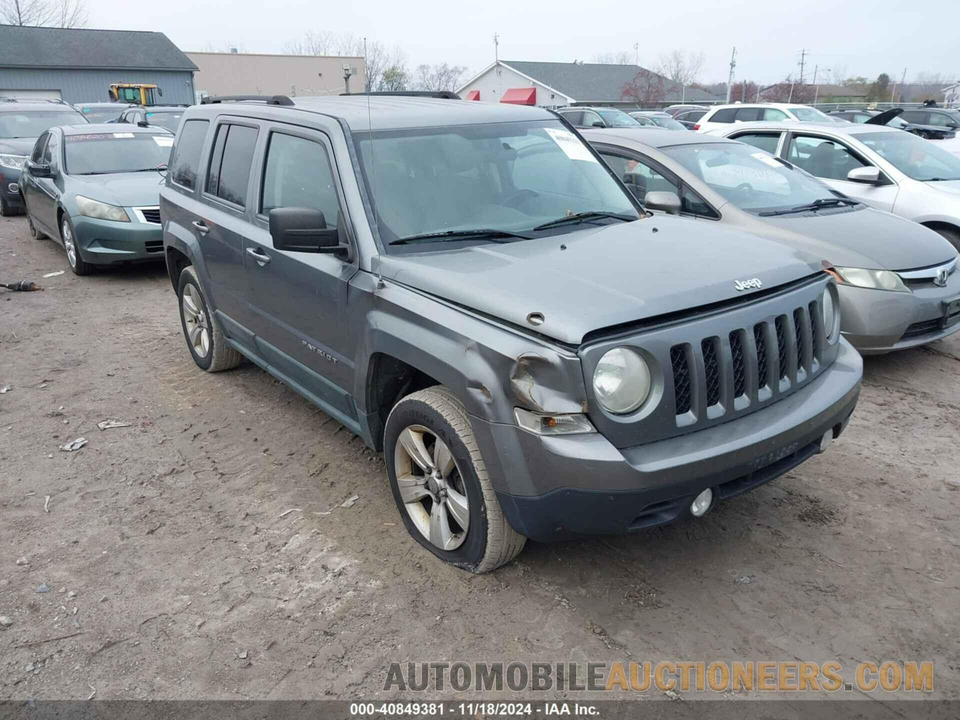 1J4NF1GB5BD249286 JEEP PATRIOT 2011