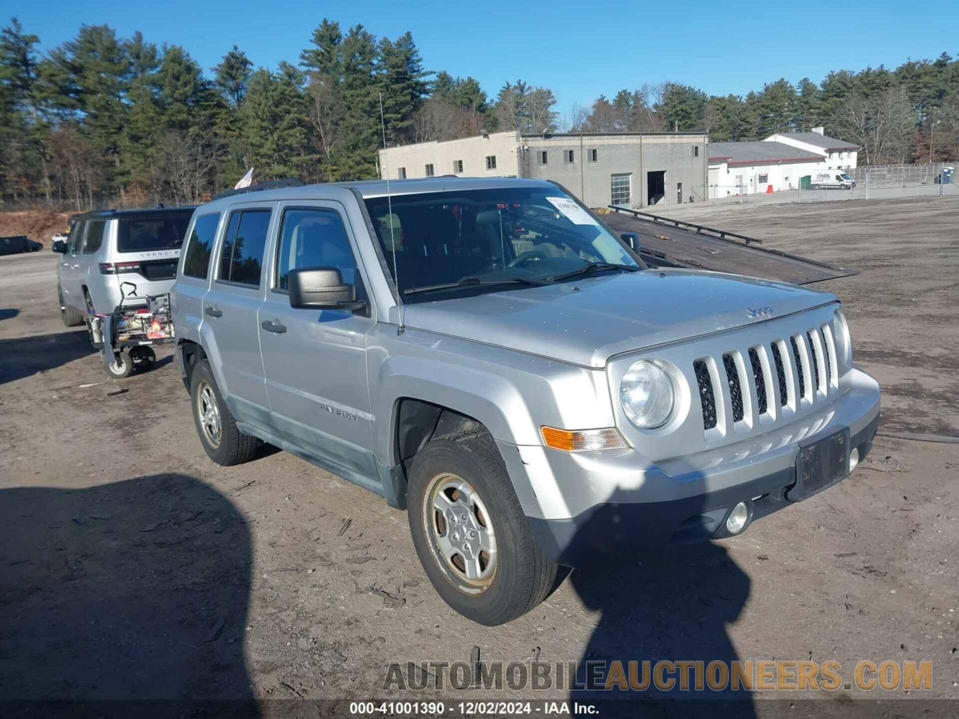 1J4NF1GB6BD243772 JEEP PATRIOT 2011