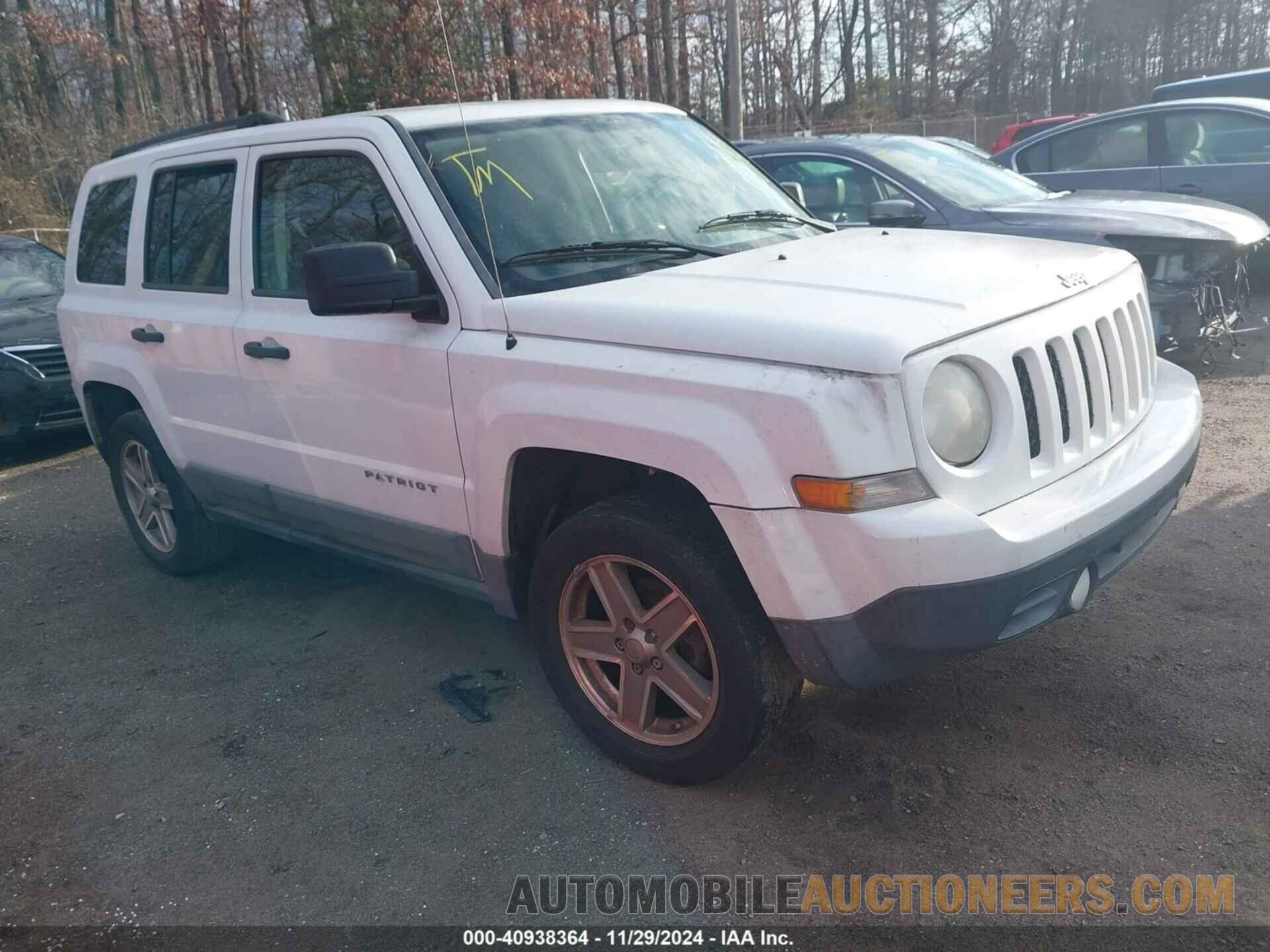 1J4NF1GB9BD149076 JEEP PATRIOT 2011